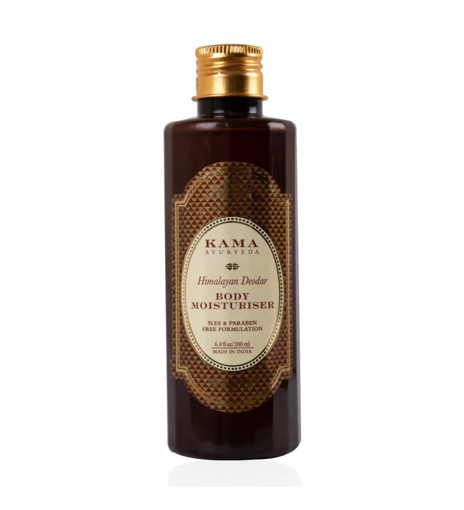 Kama Ayurveda Himalayan Deodar Body Moisturisers - Sles and Paraben Free Formulation 200ml