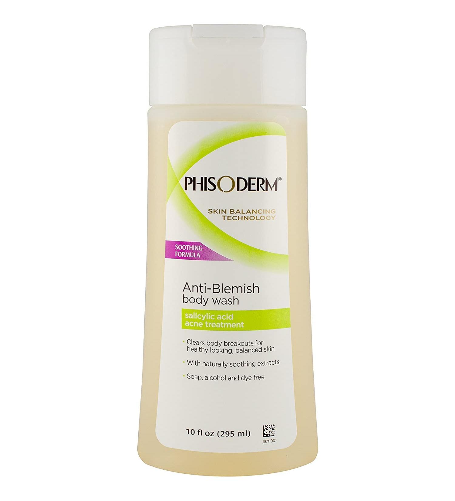 Phisoderm Anti-Blemish Body Wash 10 Oz - Clear Skin & Acne Treatment | Shop Internationally - Buy Online on GoSupps.com