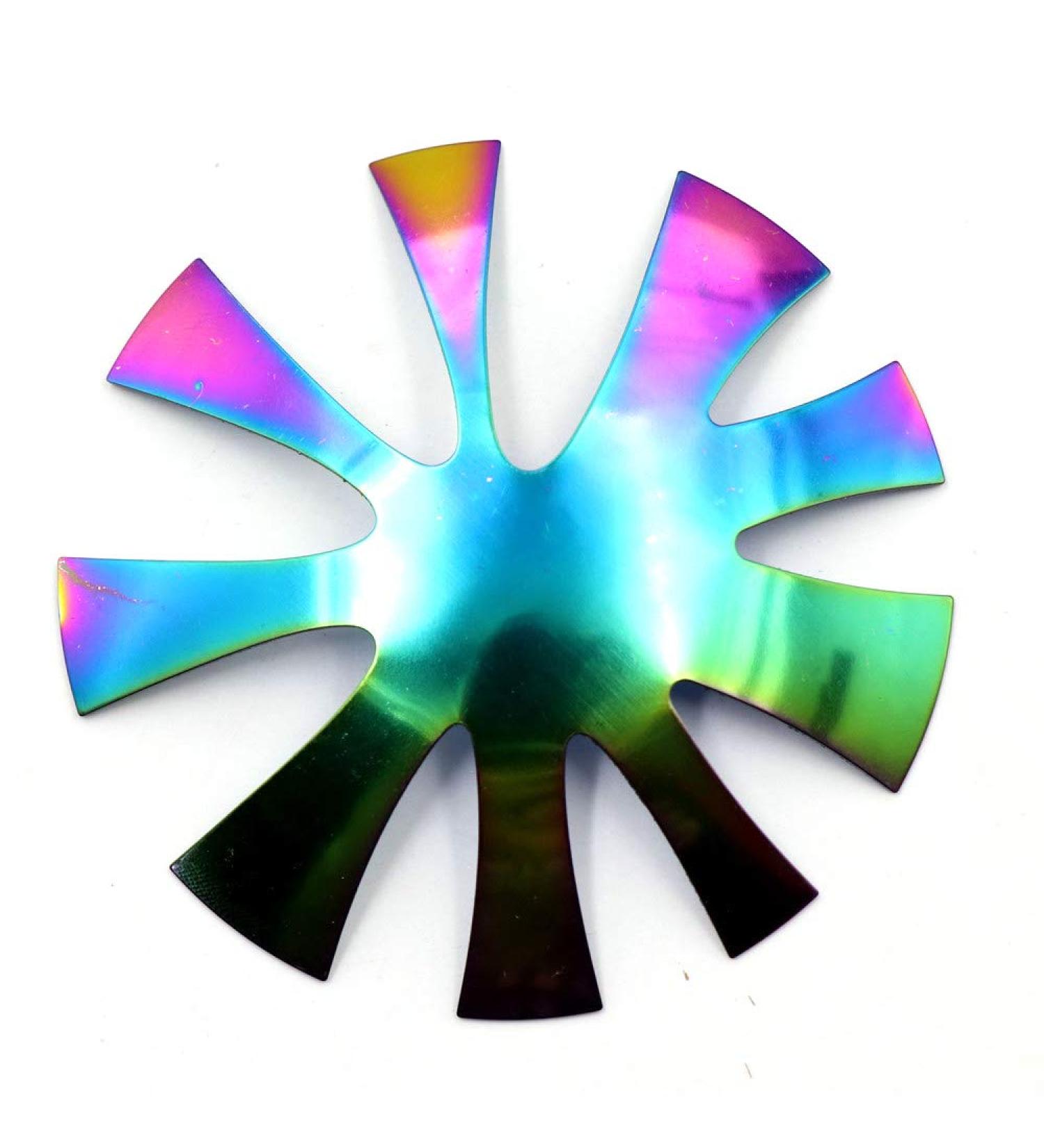 Premium Stainless Steel Nail Template with Crystals | French Style Manicure & Nail Art Tools | Multicolored Polishing Plates - Buy Online on GoSupps.com