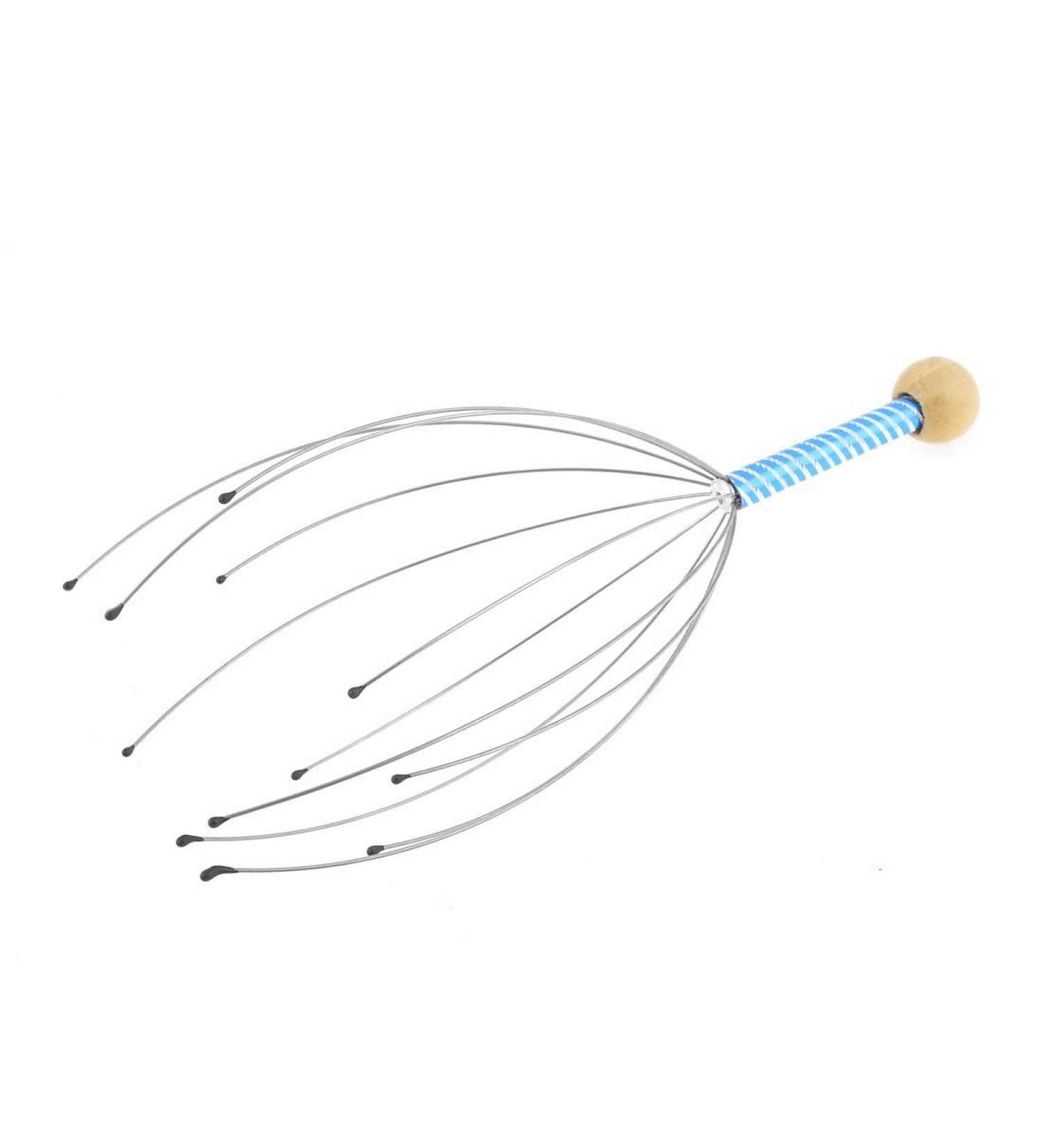 Peukerty Metal Finger Neck Scalp Head Stress Relief Massager - International Shipping Available - Buy Online on GoSupps.com