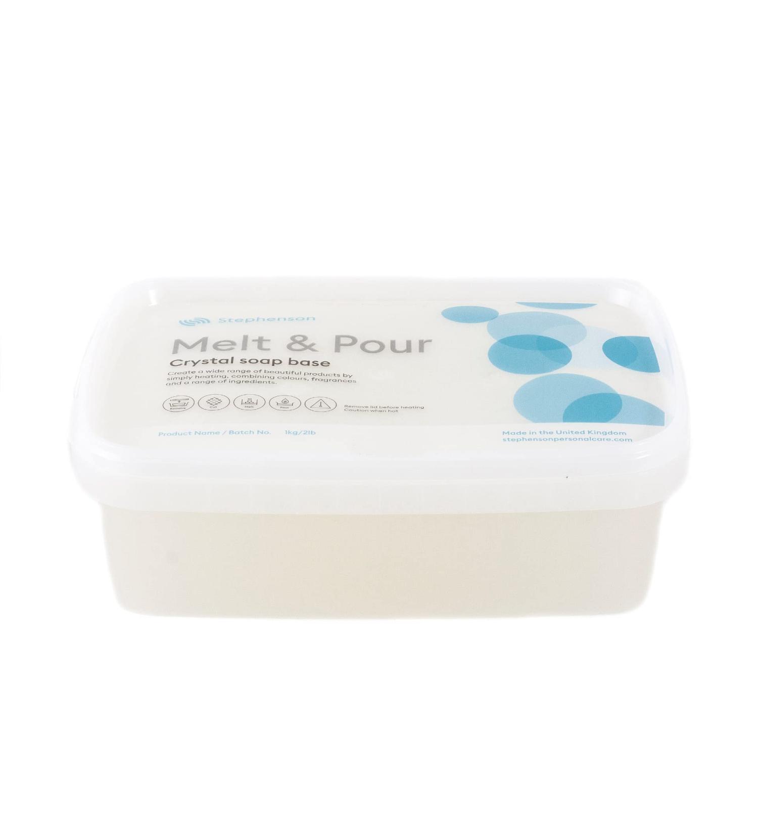 Stephenson Melt and Pour Soap Base - Aloe Vera - 1Kg Single