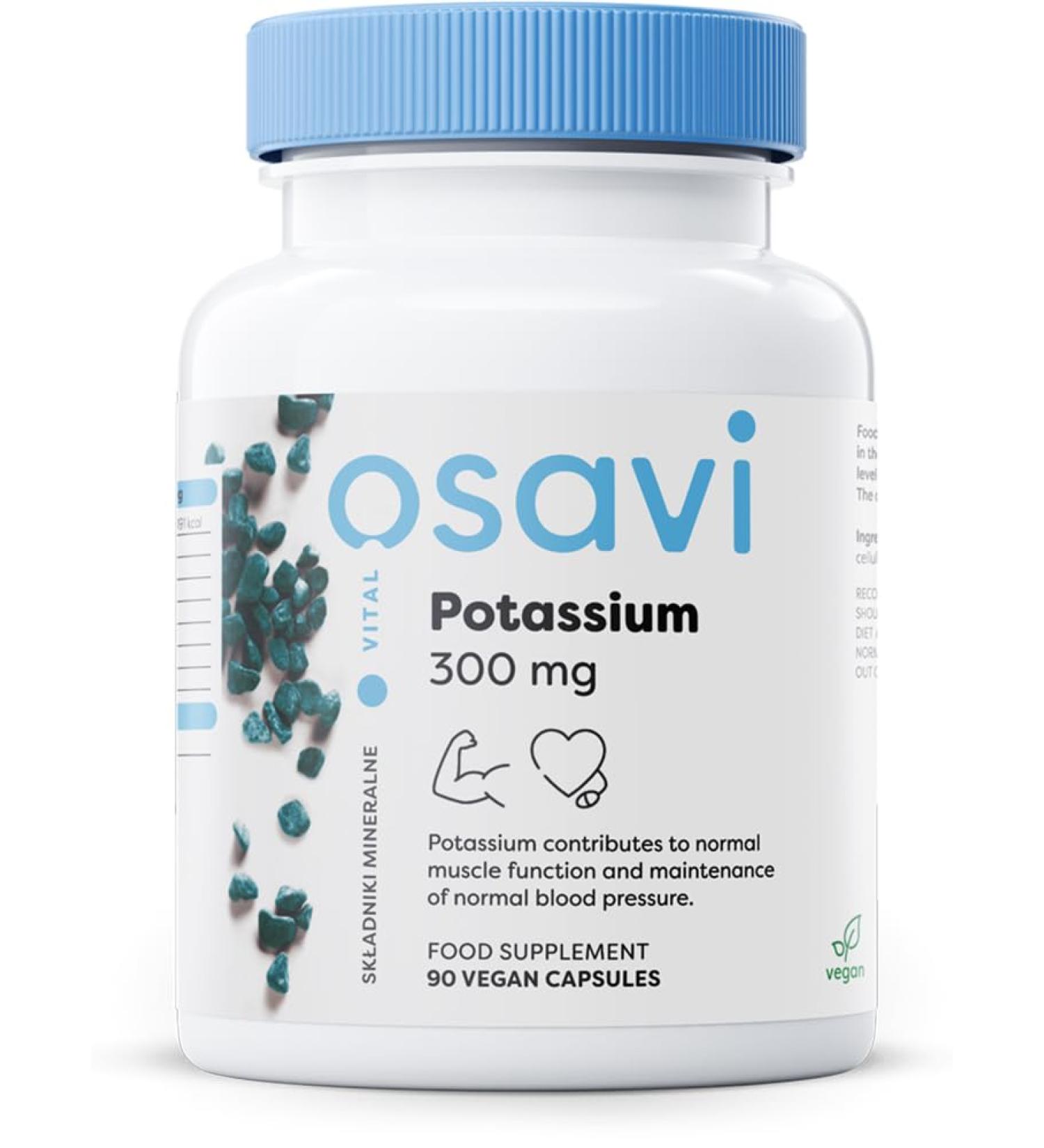 Osavi Potassium 300mg - 90 Vegan caps