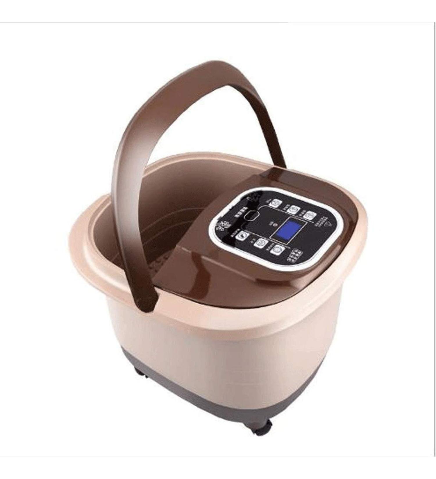 Foot Spa Bath Massager with Automatic Foot Massage Rollers Temperature Control and Bubble Massage Electric Foot Salon Tub - Main - Buy Online on GoSupps.com