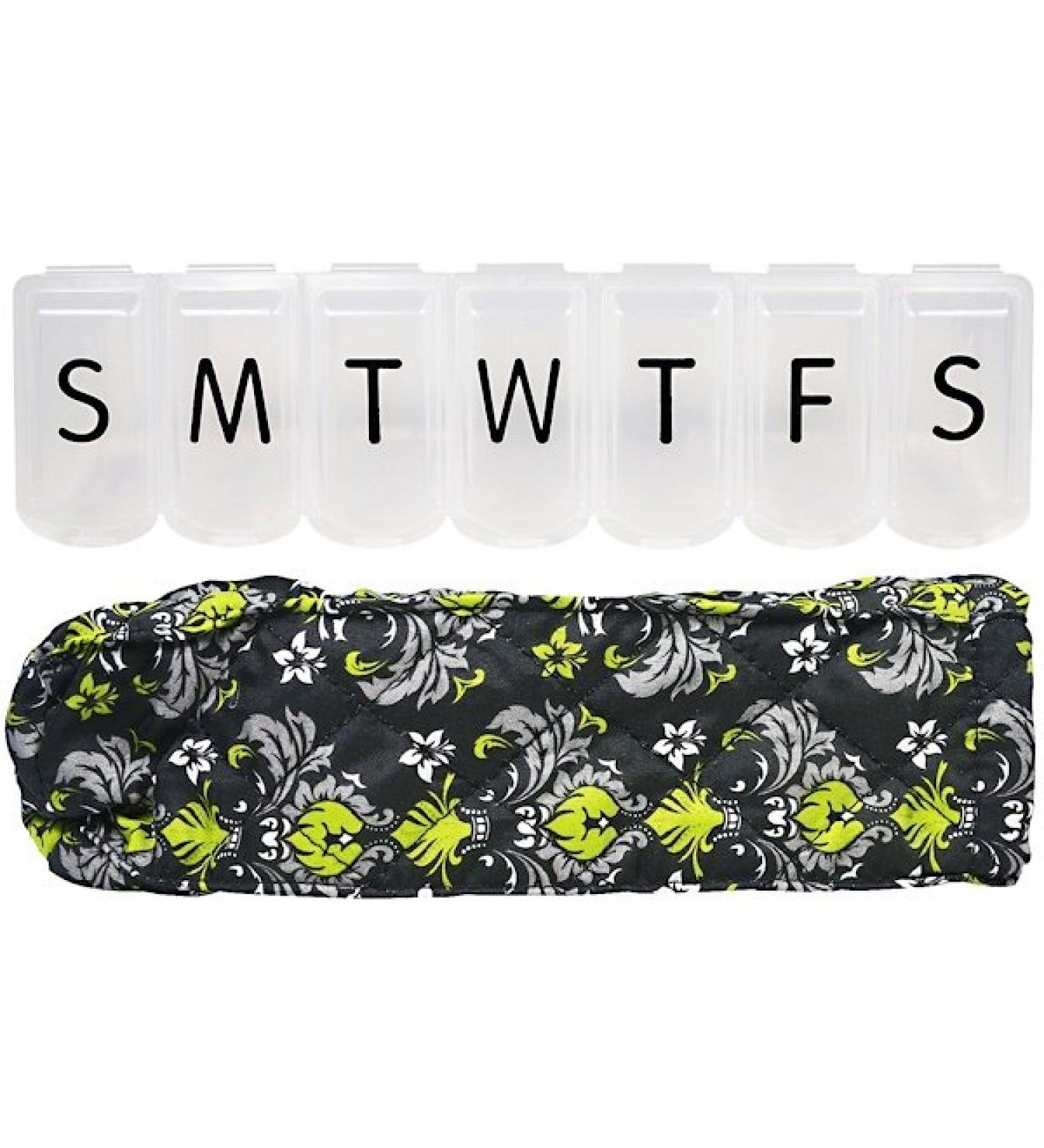 Apex Pill Organizer with Decorative Sleeve XL 1 Pill Organizer