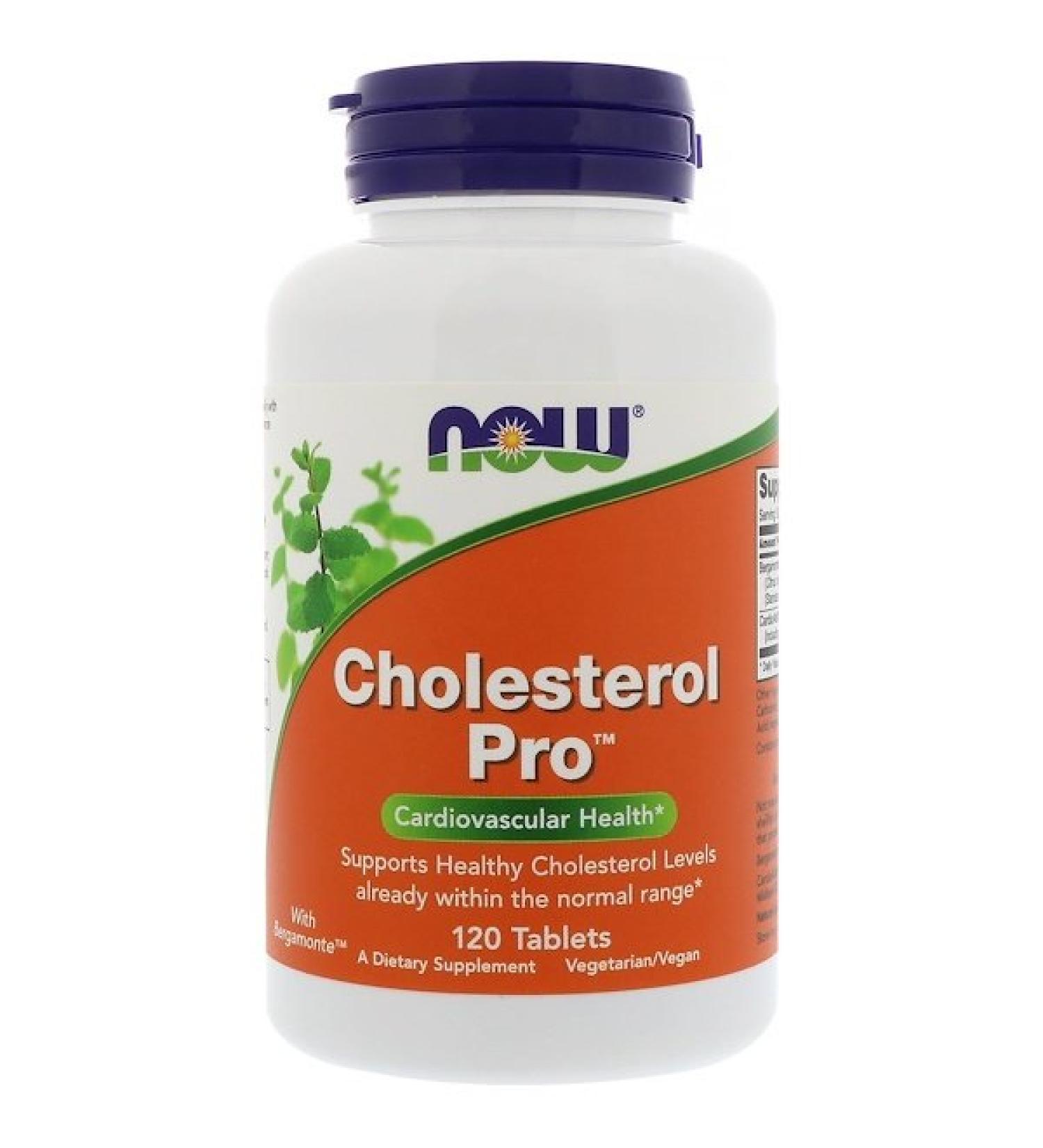 Now Foods Cholesterol Pro 120 Tablets