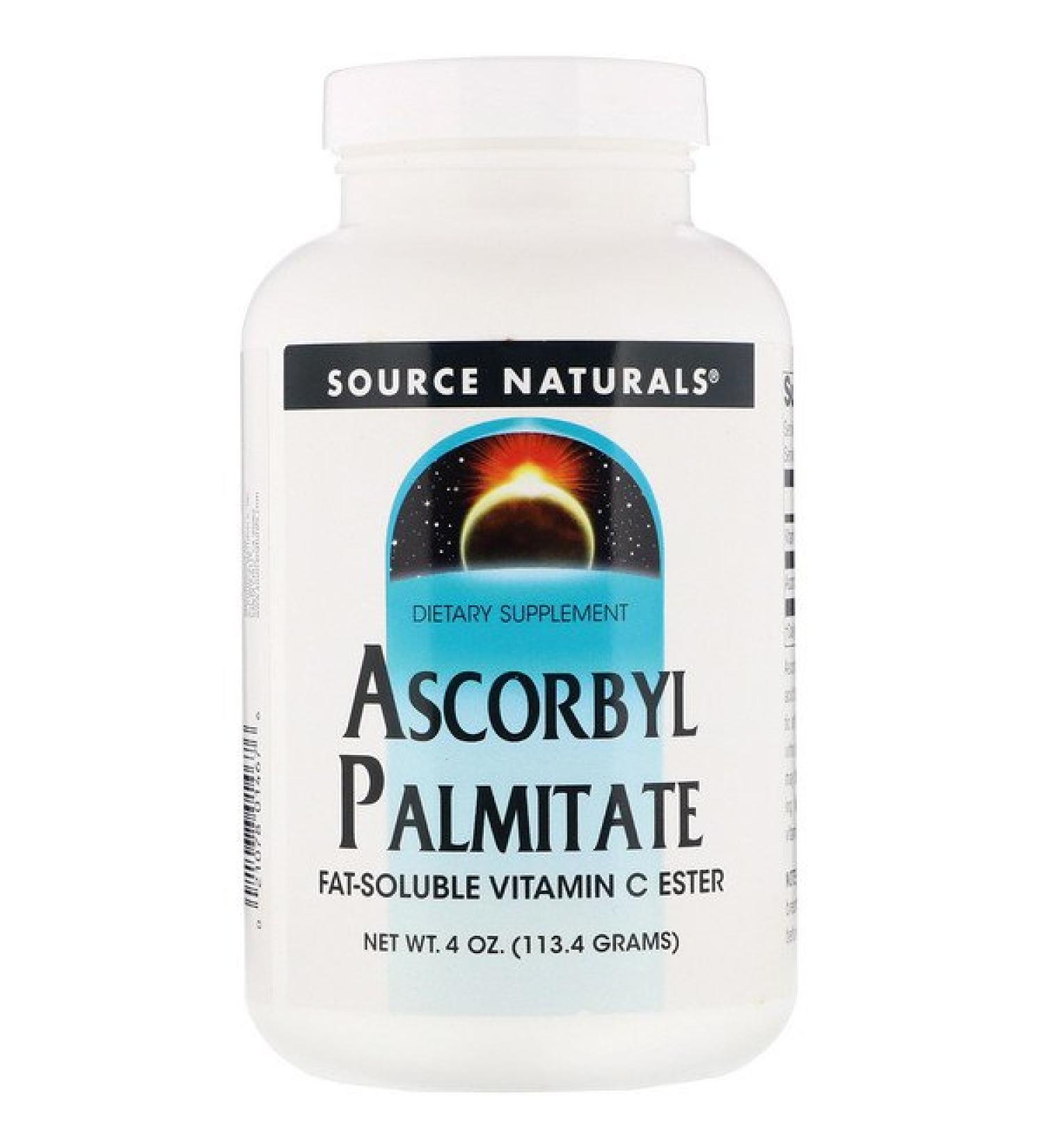 Source Naturals Ascorbyl Palmitate 4 oz (113.4 g) Powder