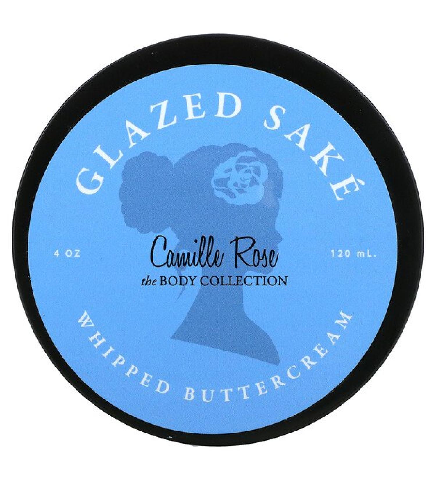 Camille Rose Whipped Buttercream Glazed Sake 4 oz - Moisturizing Hair & Skin Cream - Buy Online on GoSupps.com