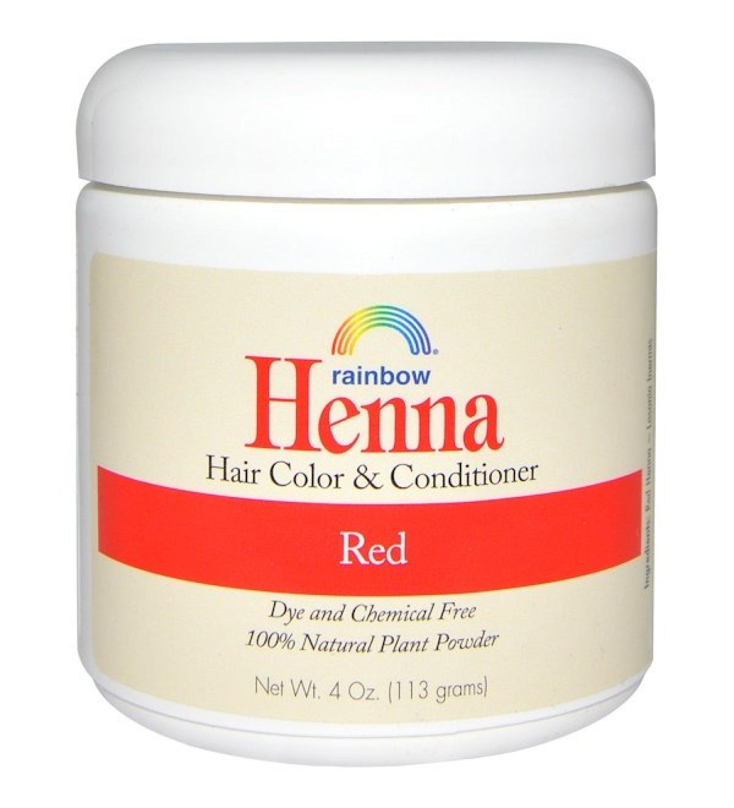 Rainbow Research Henna Hair Color and Conditioner Red 4 oz (113 g)