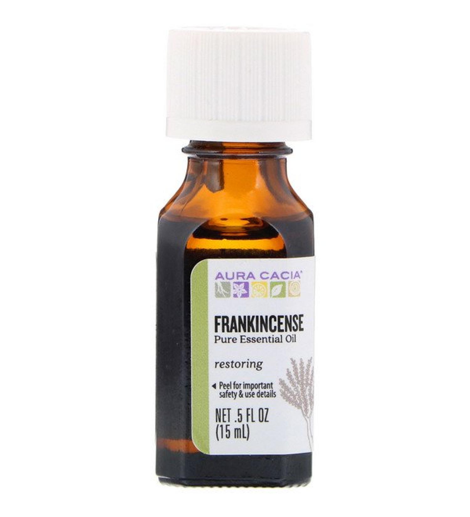 Aura Cacia Pure Essential Oil Frankincense .5 fl oz (15 ml)