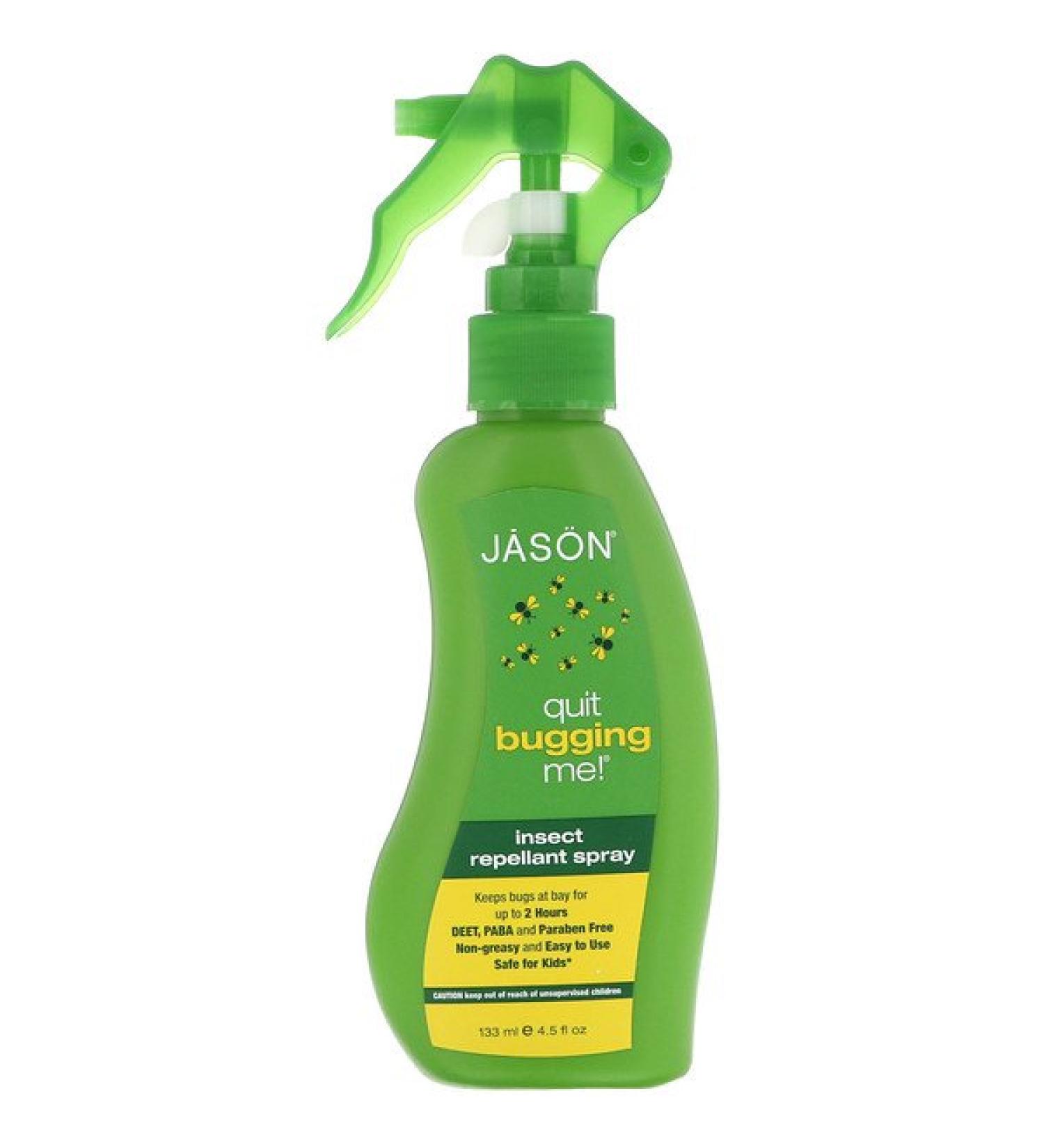 Jason Natural Quit Bugging Me! Insect Repellant Spray 4.5 fl oz (133 ml)