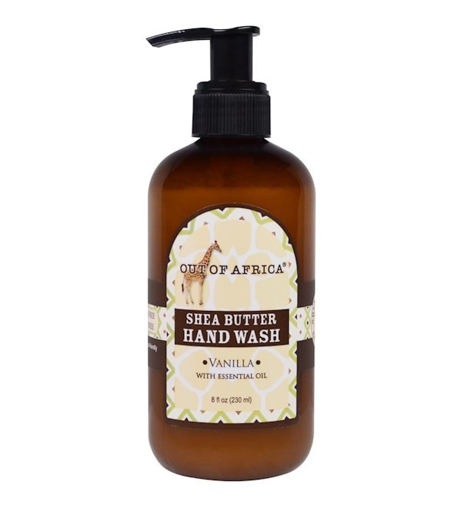 Out of Africa Shea Butter Hand Wash Vanilla 8 fl oz (230 ml)