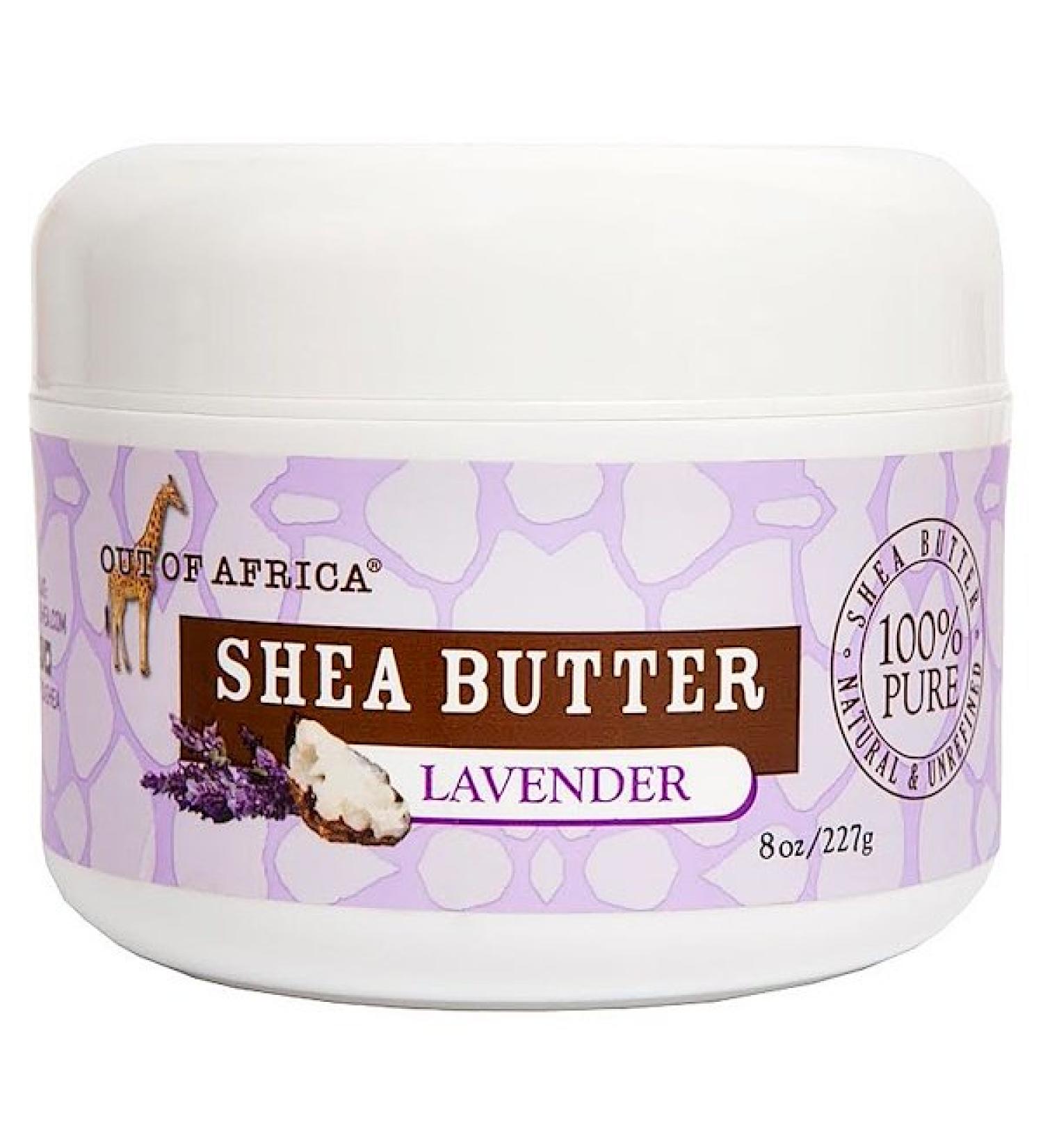 Out of Africa Raw Shea Butter Lavender 8 oz (227 g)
