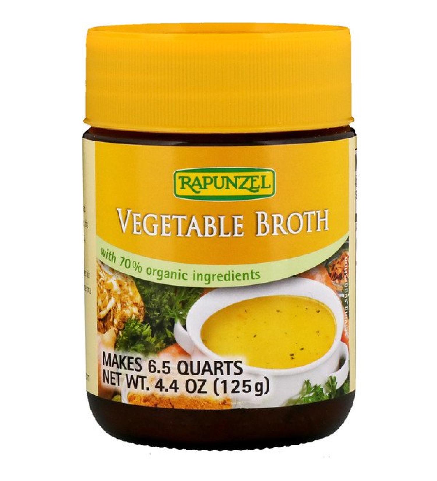 Rapunzel Vegetable Broth 4.4 oz (125 g)