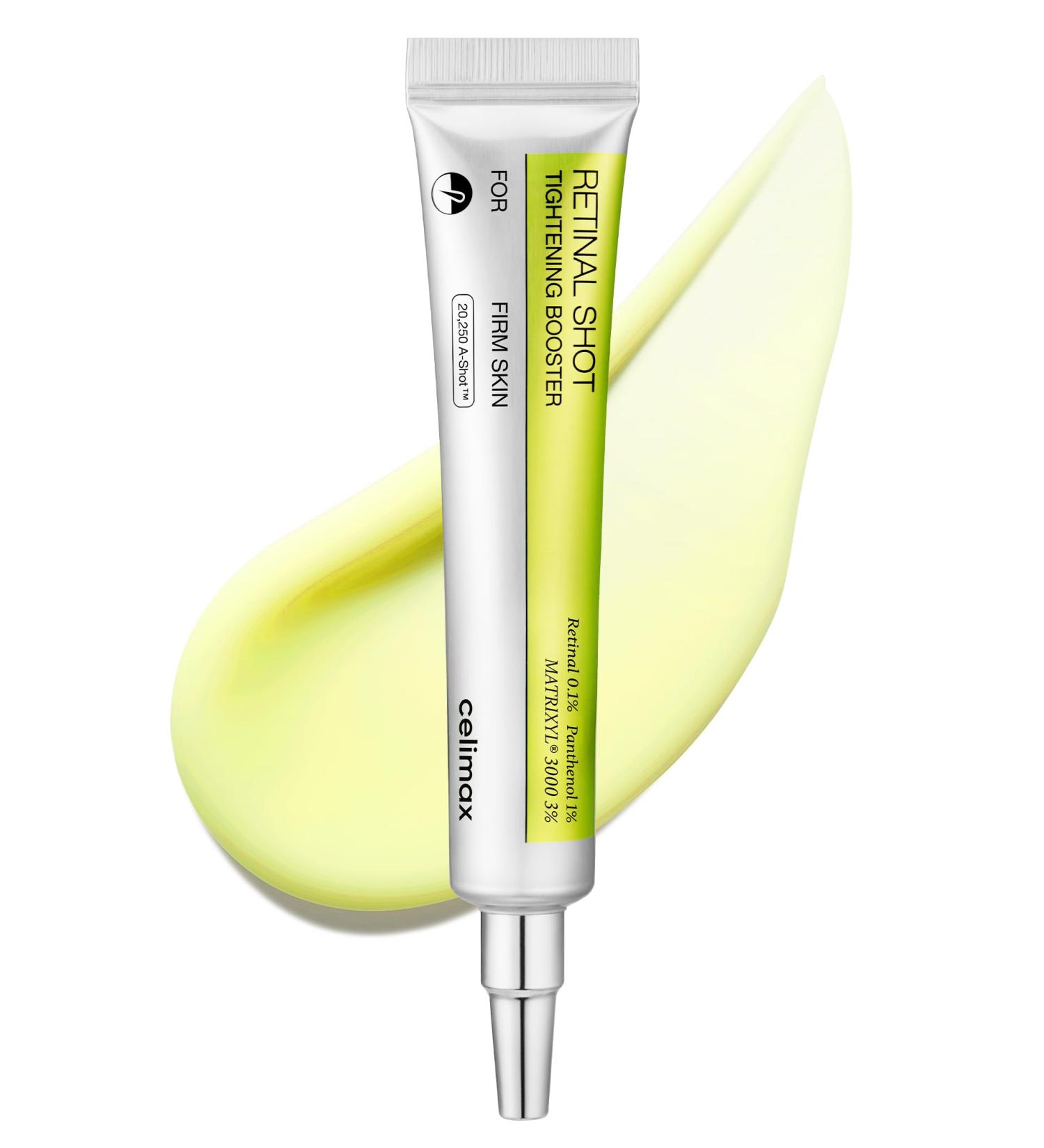 celimax The Vita A Retinal Shot Tightening Booster | with Retinal 0.1% Matryxyl 3% Pore Minimizer Wrinkles & Fine Lines Firmer Skin 15ml - Buy Online on GoSupps.com