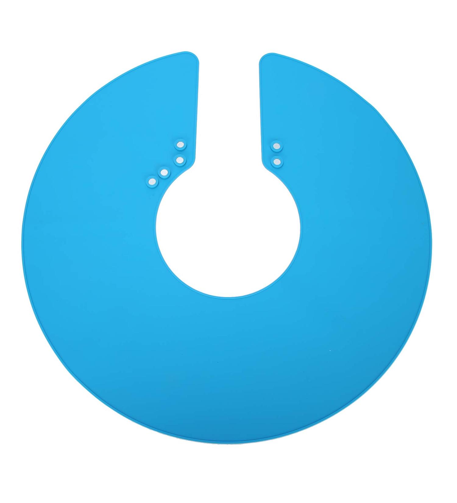 JTLB Barber Shop Waterproof Silicone Hair Cutting Dyeing Cape Shawl - Blue | International Shipping Available - Buy Online on GoSupps.com