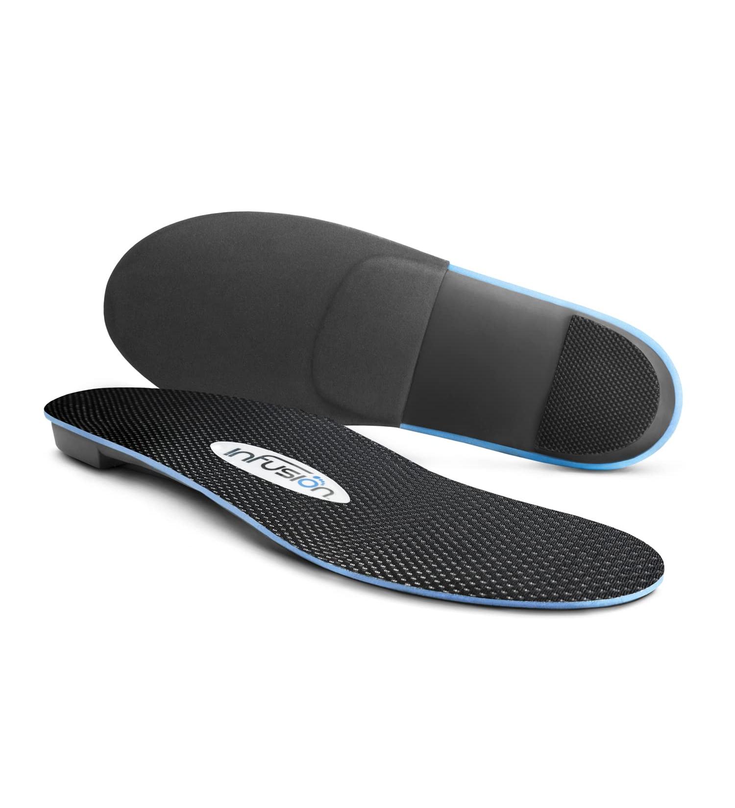 Infusion Fit Insole | Functional Foot Orthotics for Active Lifestyle - B Men's 6-6.5 | Women's 7-7.5 - Infusion Insoles - Buy Online on GoSupps.com