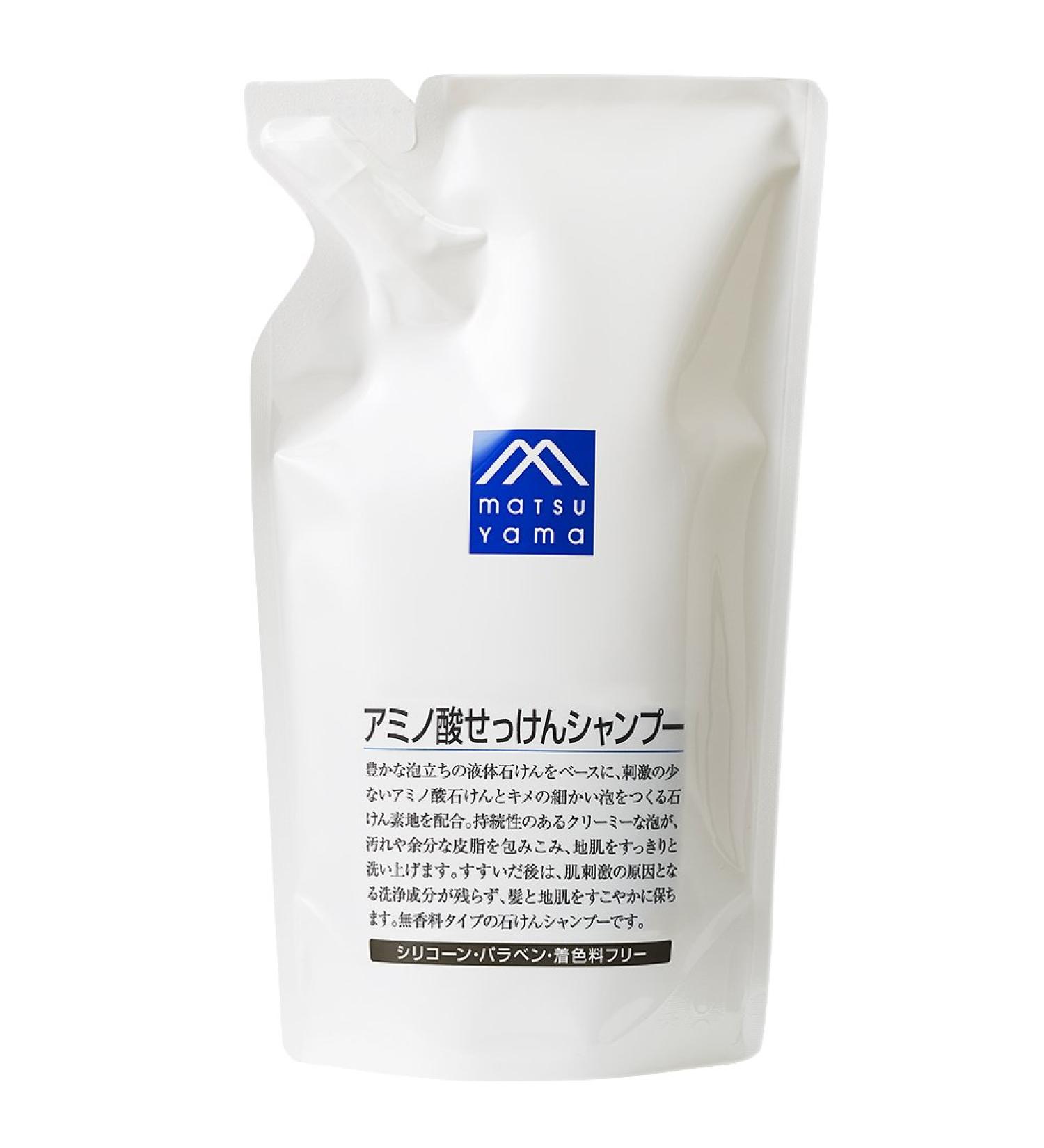 Matsuyama MMark Amino Acid Soap Shampoo 550ml Refill - Buy Online on GoSupps.com
