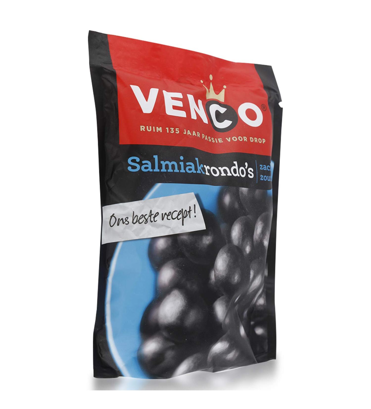Venco Zout Sweet Candy Dutch Licorice Salmiakrondo 265G - Buy Online on GoSupps.com