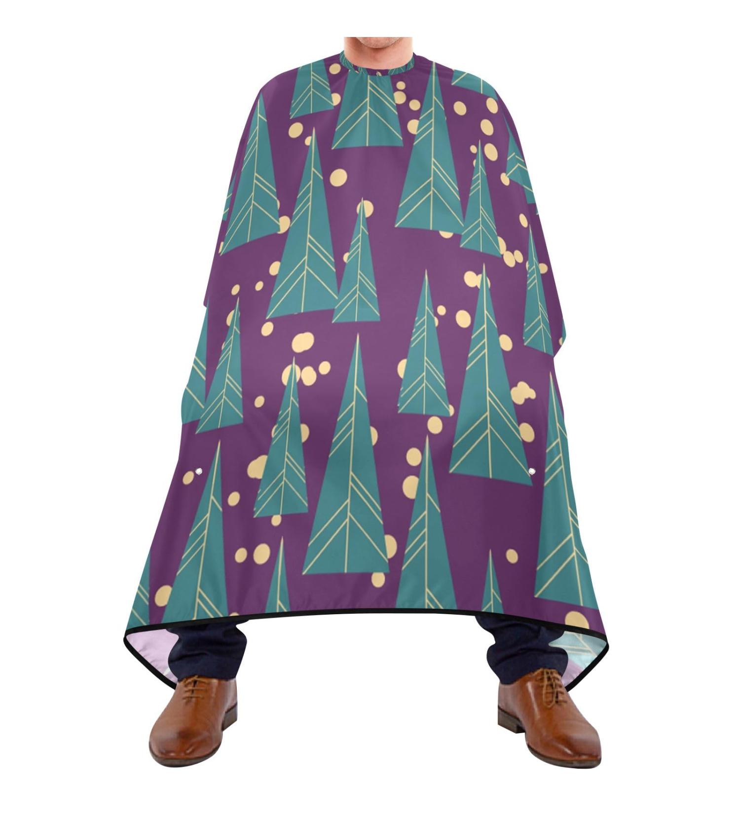 Waterproof Barber Cape - Tree Pattern & Cheetah Haircut Bib for Men & Women | Unisex Hair Cutting Cape (8rp1a) - Shop Now - Buy Online on GoSupps.com