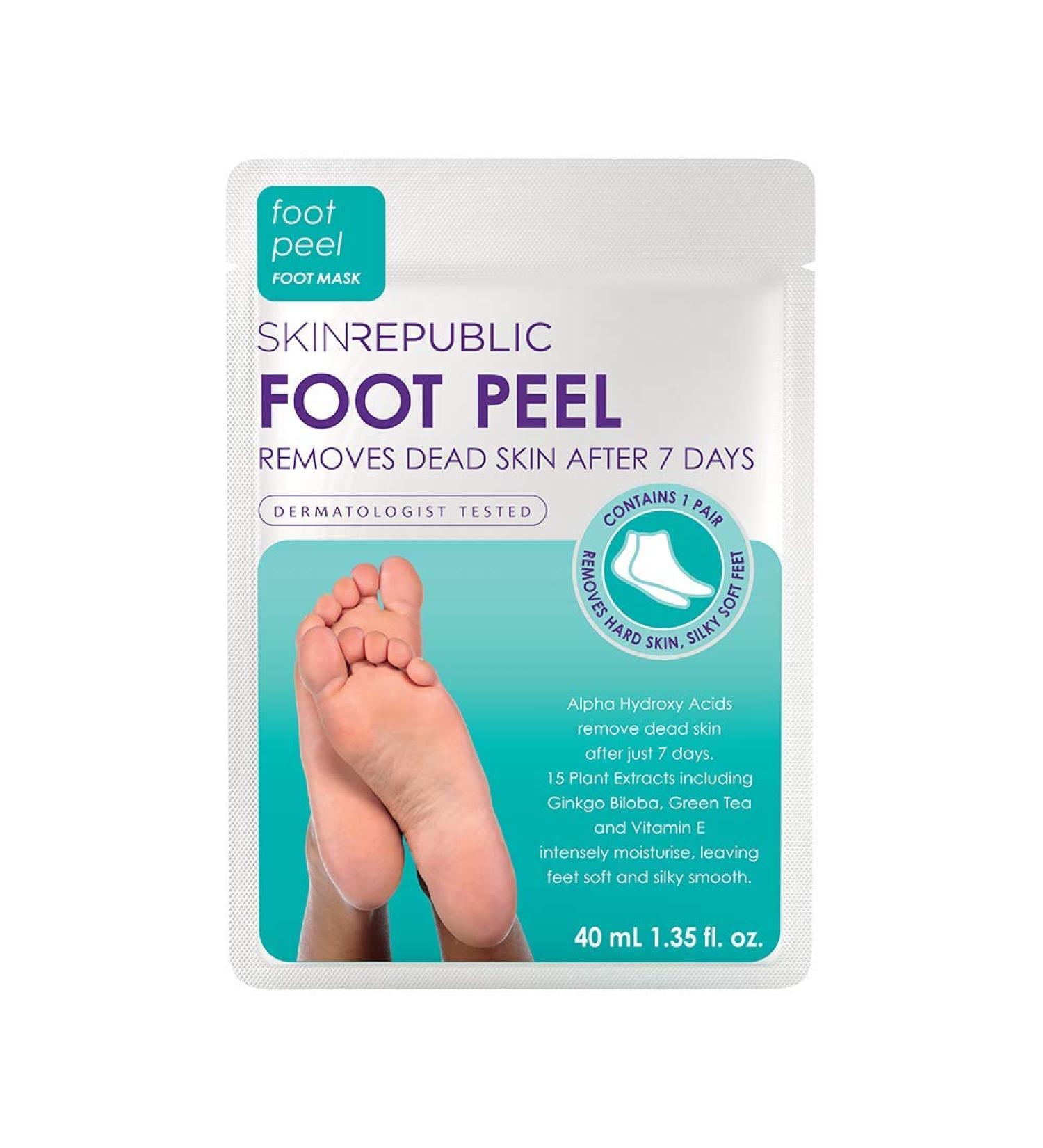 Skin Republic Foot Peel Collection (1 Pack) - Buy Online on GoSupps.com