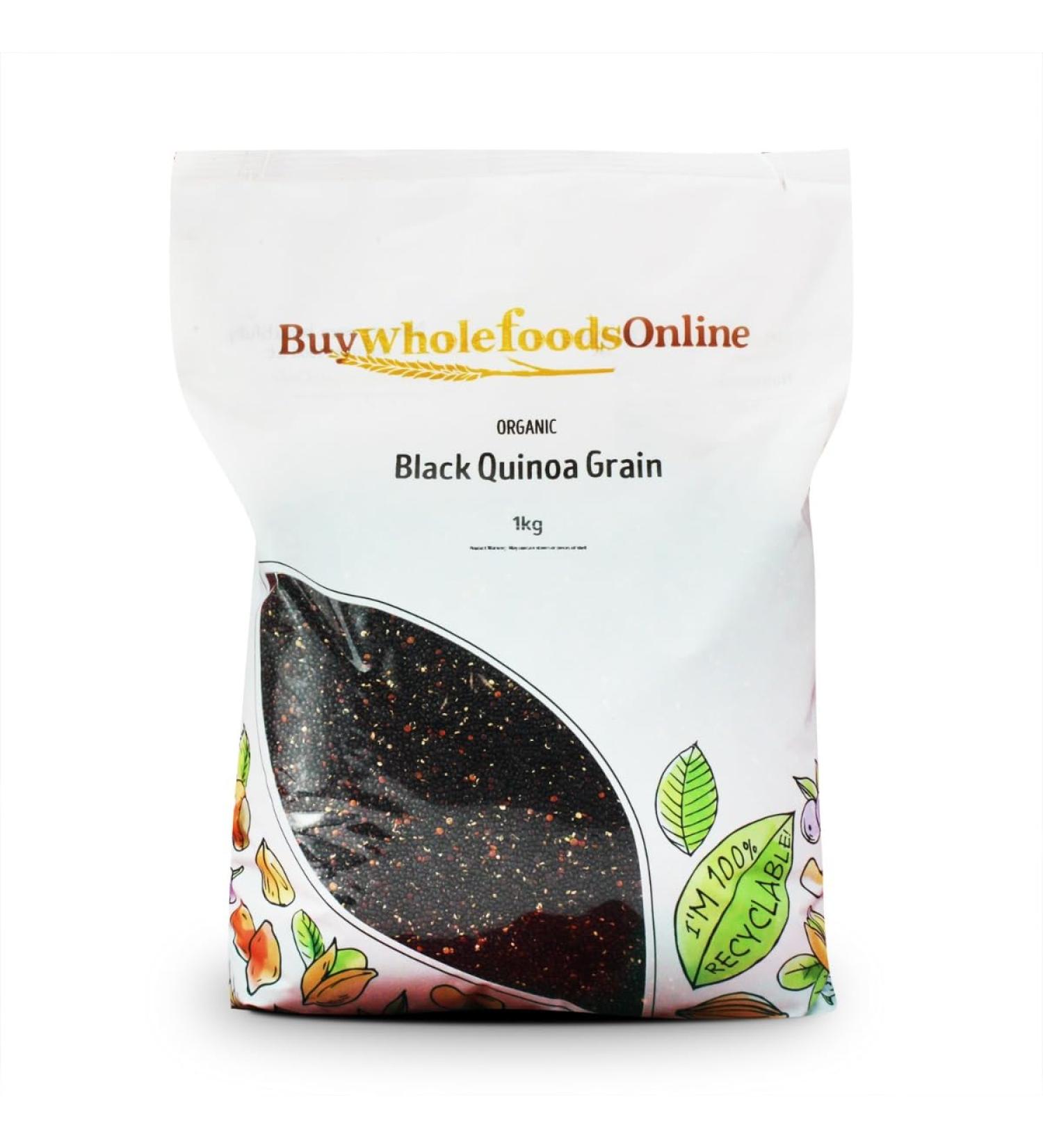 Organic Quinoa Grain (Black) 1kg (BWFO)