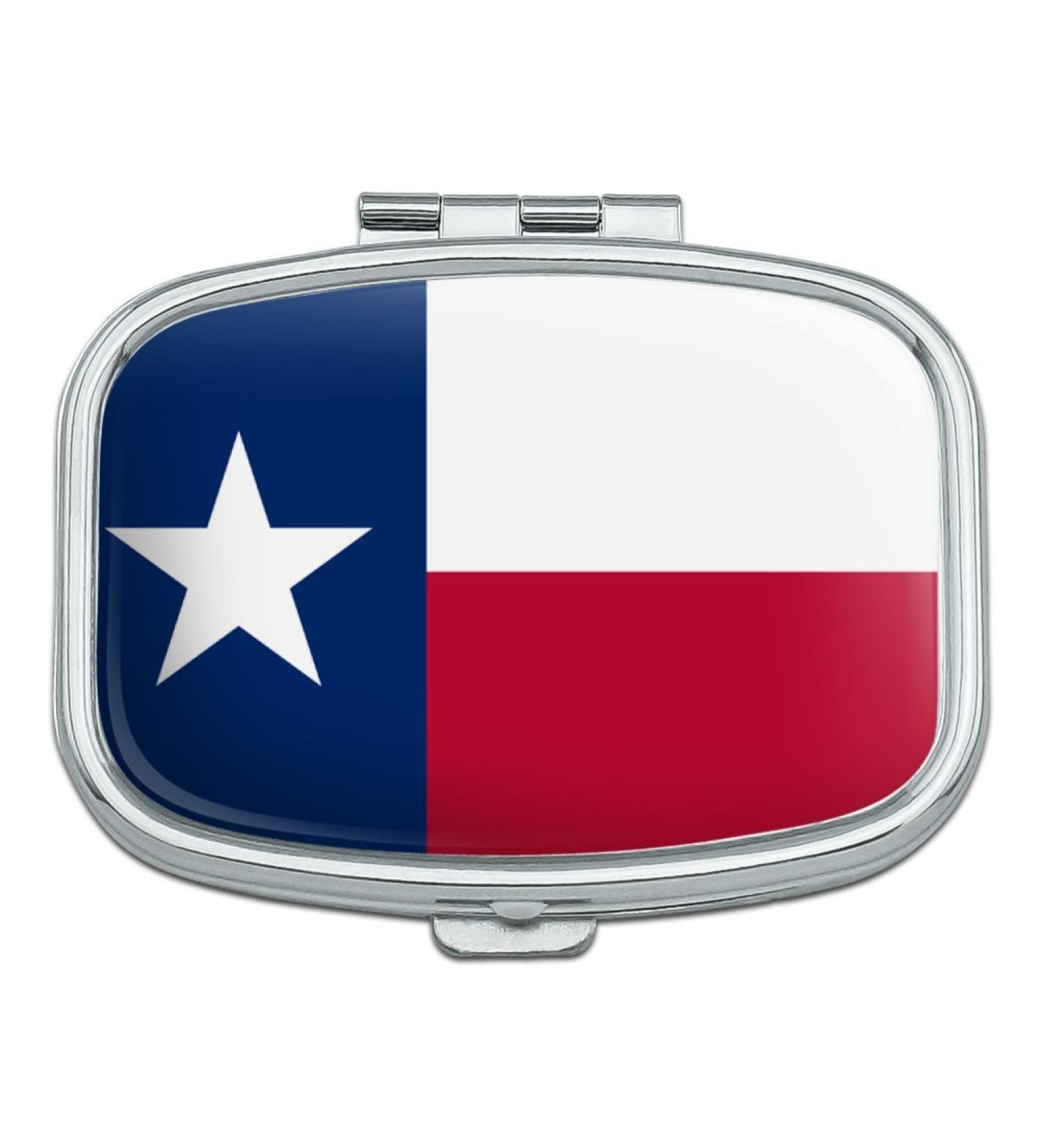 Texas State Flag Pill Case | Rectangle Trinket Gift Box | Perfect Texan Gift - Buy Online on GoSupps.com