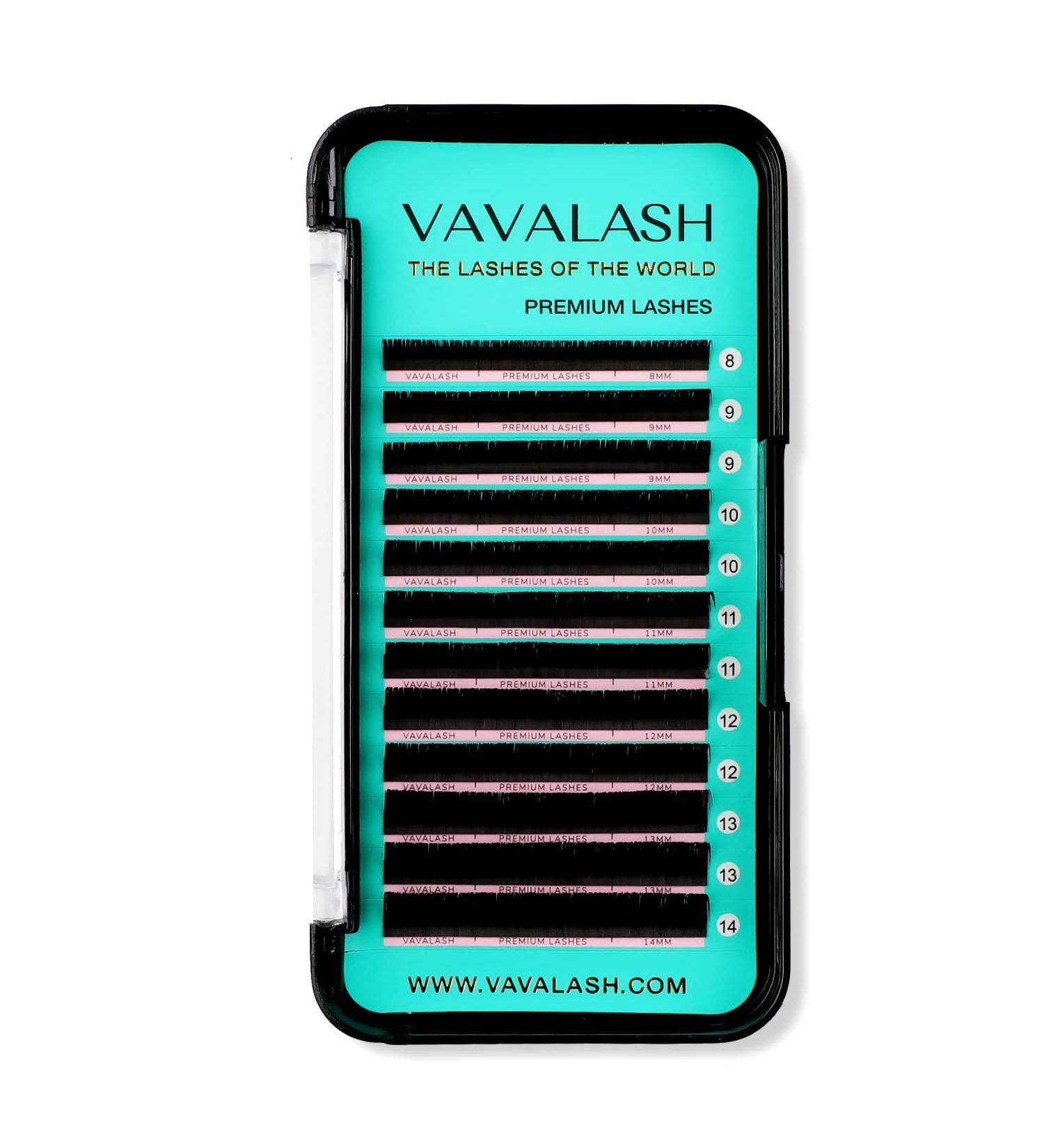Premium Eyelash Extensions 0.05 C CC D DD J B L Curl 8-14mm | Individual Silk Volume & Classic Lashes | Soft Matte Dark Professional Quality - Buy Online on GoSupps.com
