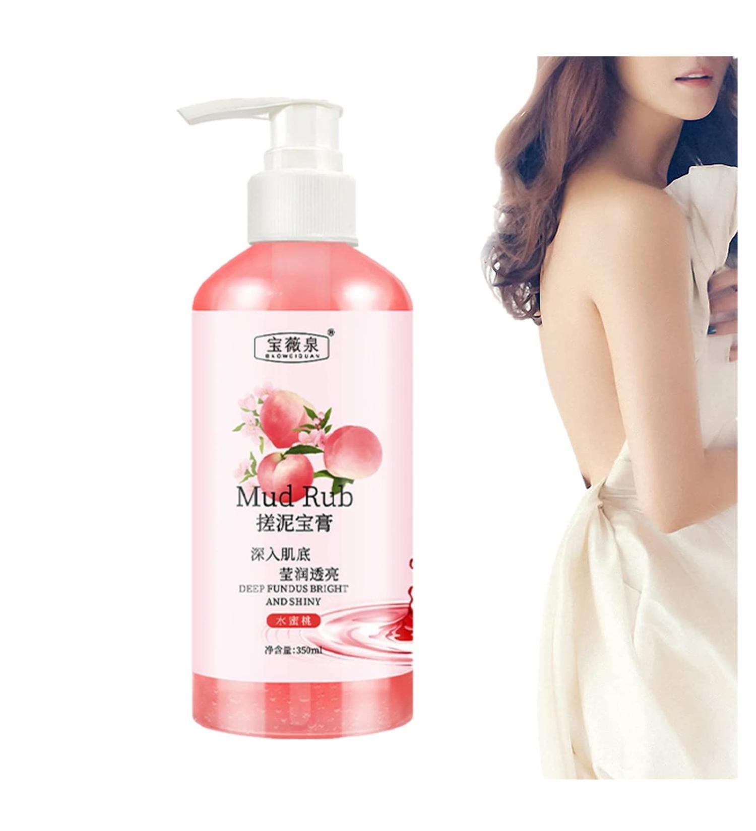 Mud Rub Mud Rubbing Artifact Rubbing Mud For Skin Rubbing Mud Gel Rubbing Mud Cream Rubbing Mud Body Scrub Mud Rub Exfoliating Rubbing Mud Gel For Body (Peach) - Buy Online on GoSupps.com