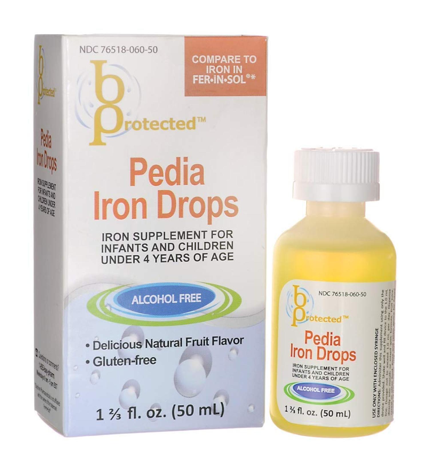 Pedia Iron Drops 1 2/3 fl Ounce (50 ml) Liquid
