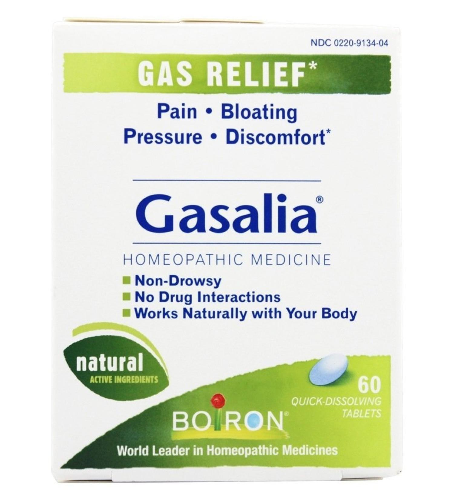 Buy Boiron Gasalia - 60 Tablets for Effective Gas Relief | Fast International Shipping - Buy Online on GoSupps.com