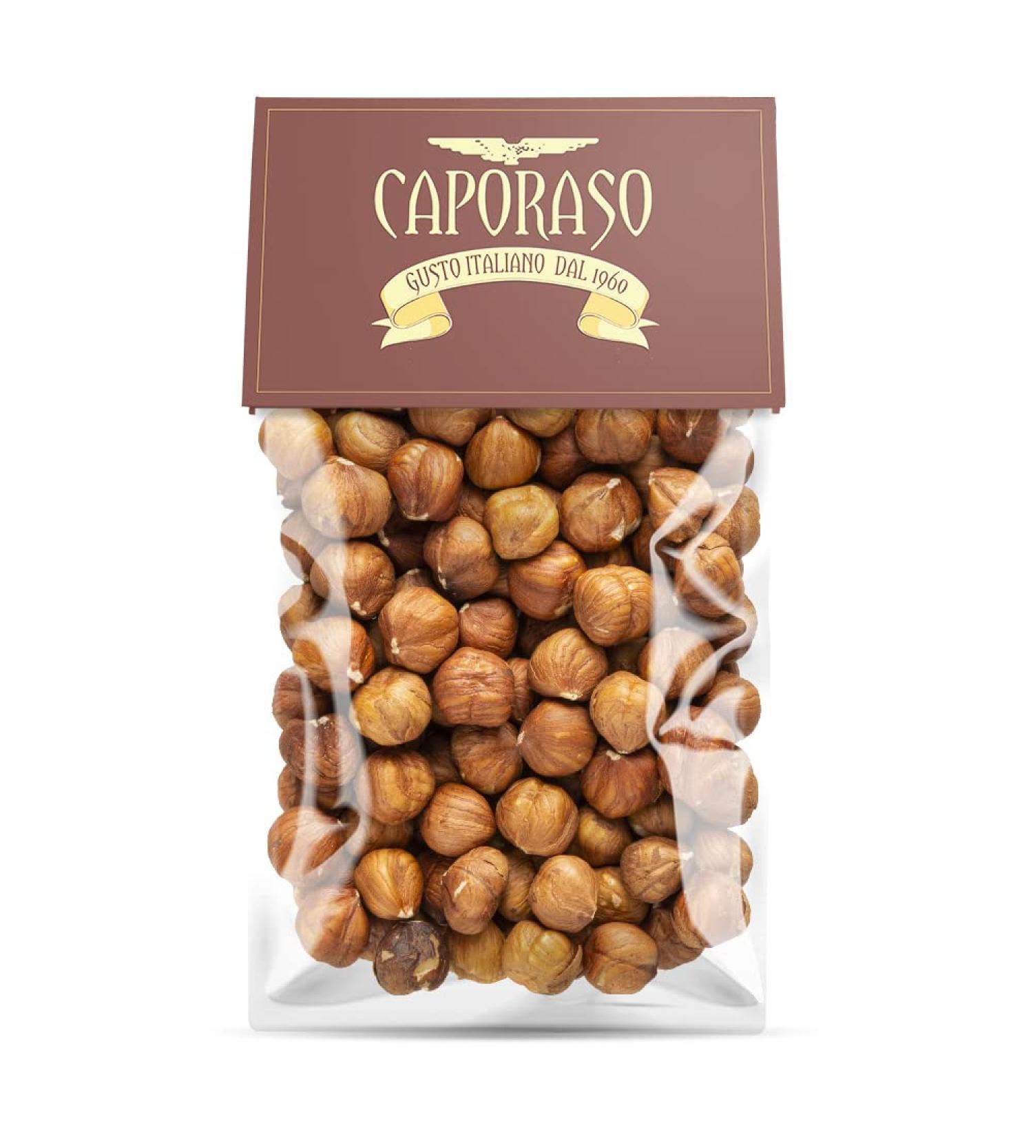  Caporaso dal 1960 Hazelnuts in the natural round variety of Giffoni organic dried fruit - Buy Online on GoSupps.com