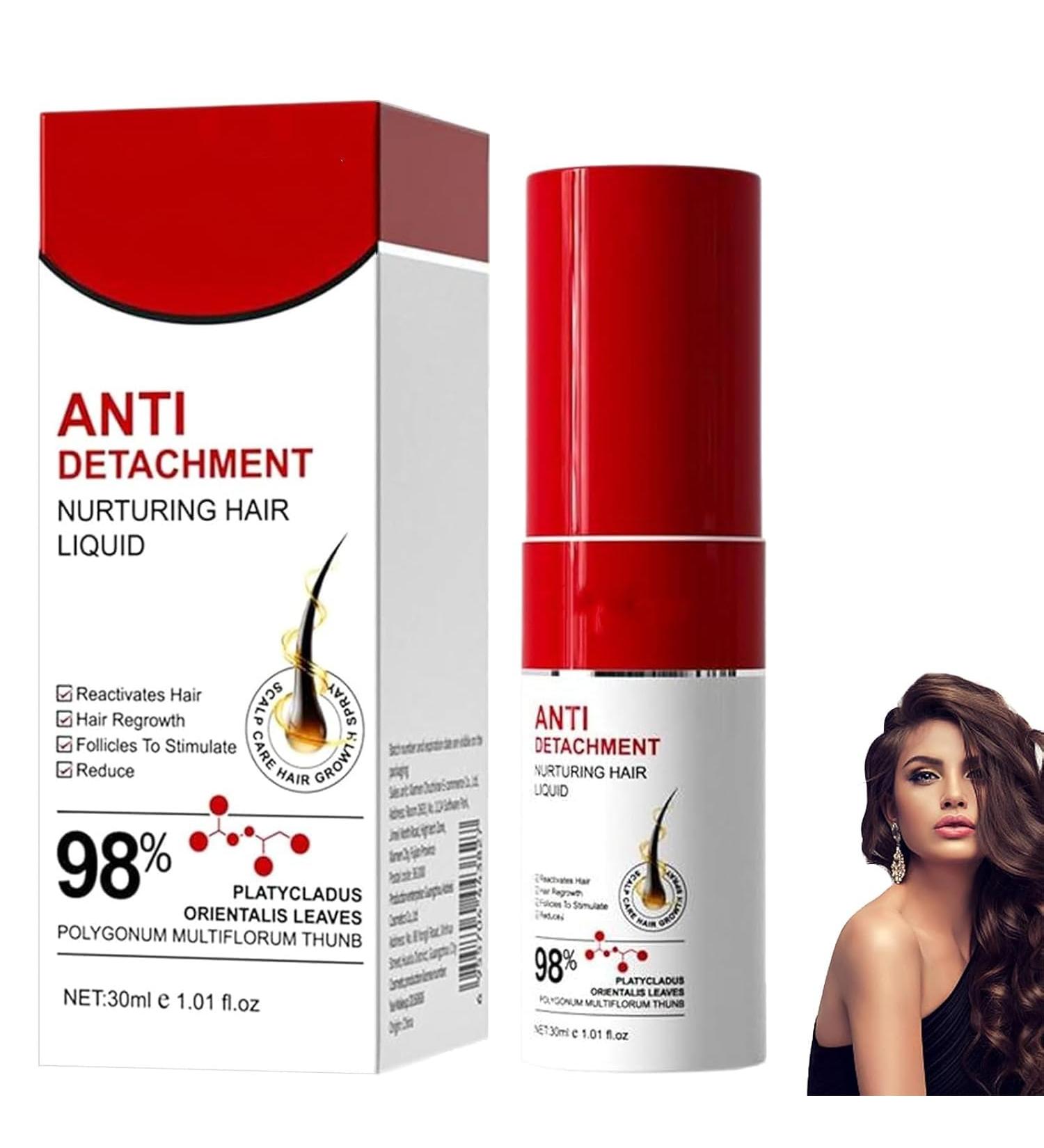 Hair spray anti-fall nourishing hair spray hair and beard hair growth liquid improve scalp and hair deep conditioning and moisturizing suitable for all hair types 1pcs - Buy Online on GoSupps.com