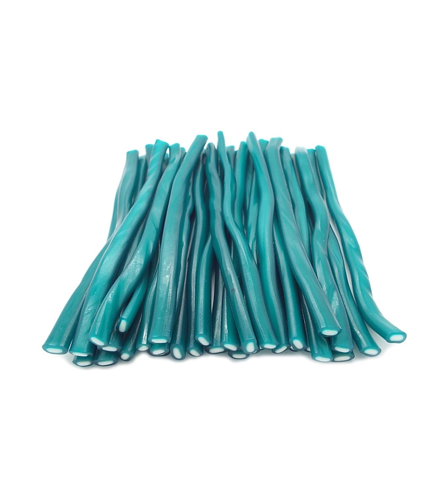 Blue Raspberry Pencils - 60 Candy Sticks Sweets 60 Count (Pack of 1)