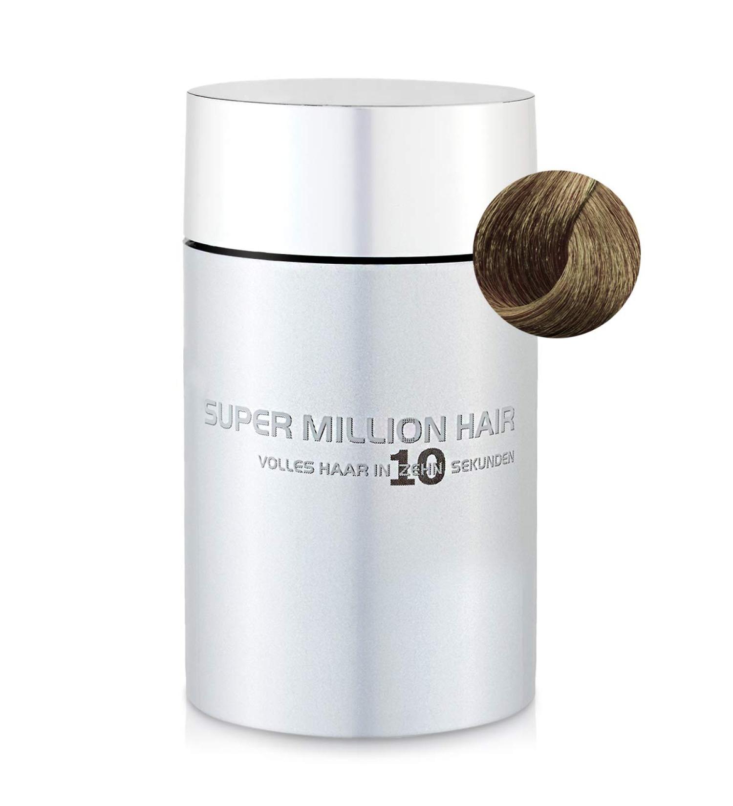 Super Million Hair Fibers - 15g Natural Blonde (67) | High-Quality Hair Compression & Bulk Hair Solution - International Shipping Available - Buy Online on GoSupps.com