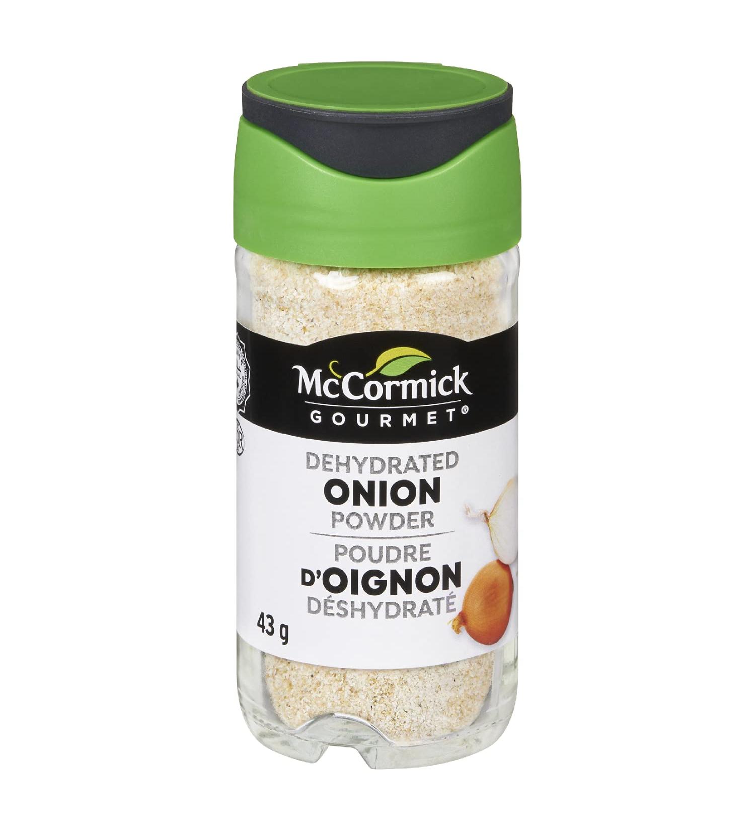 McCormick Gourmet (MCCO3) New Bottle Premium Quality Natural Herbs & Spices Onion Powder 43g - Buy Online on GoSupps.com