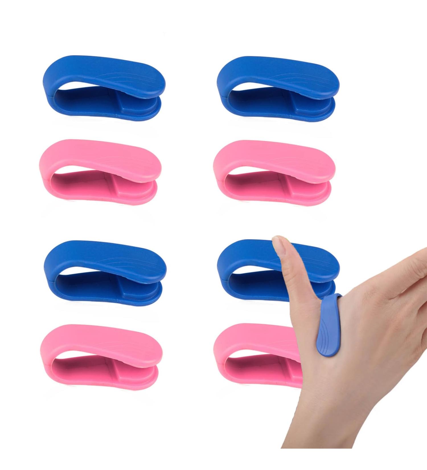 8-Piece Acupressure Clip Set for Migraine Relief & Tension Relief | Hand-Clamp Massage Clips - International Shipping - Buy Online on GoSupps.com