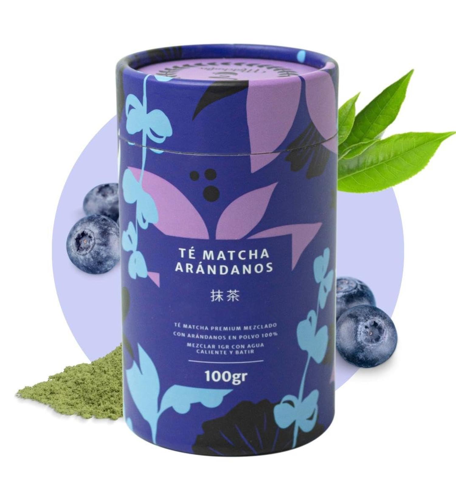 Matchaflix | Blueberry Matcha Tea | Matcha Tea Powder | Anxiety-Free Energy | Matcha Powder | 100g - Buy Online on GoSupps.com