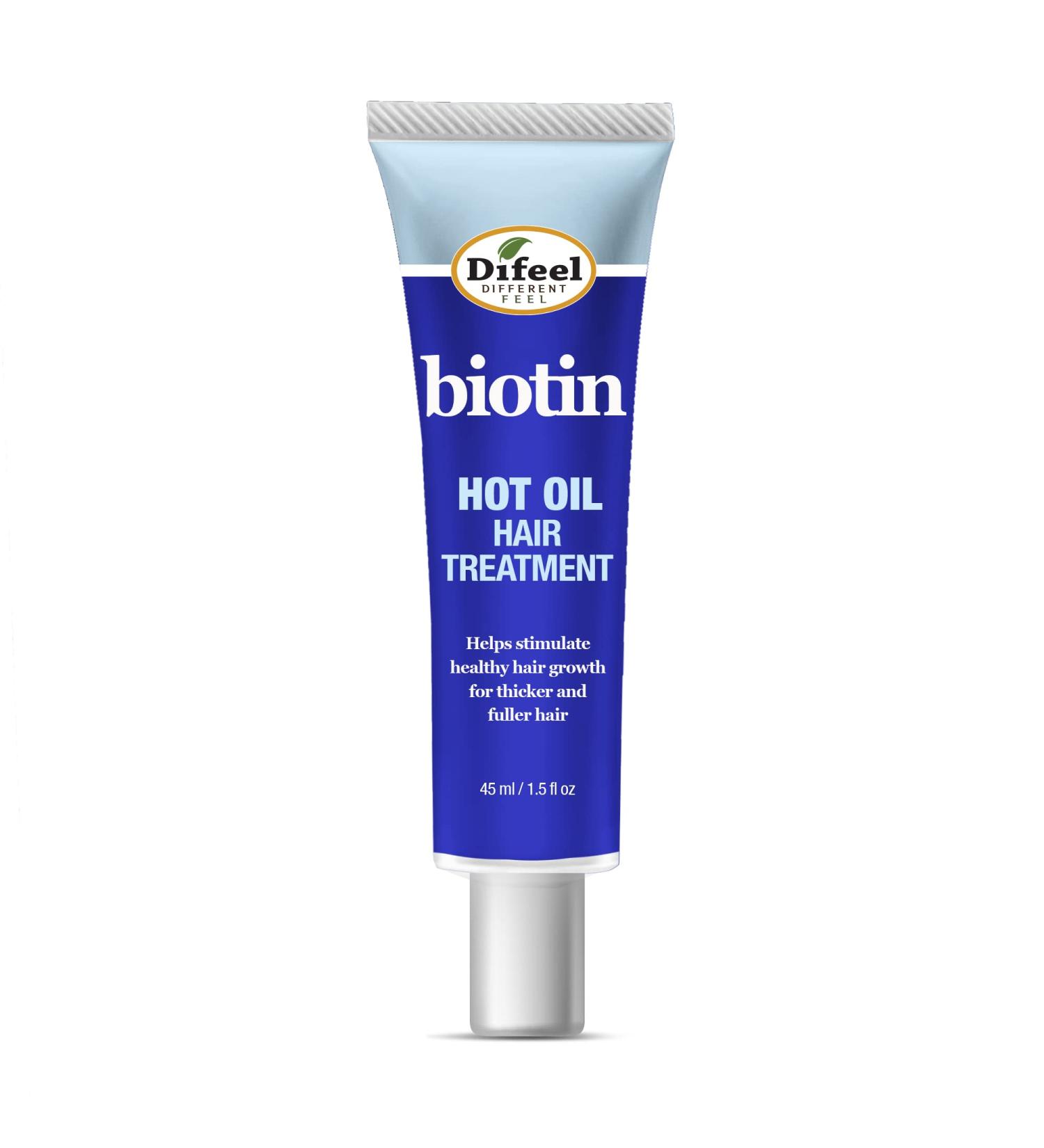 Difeel Biotin Hot Oil Hair Treatment 1.5 oz | Nourishing Biotin Treatment - Buy Online on GoSupps.com