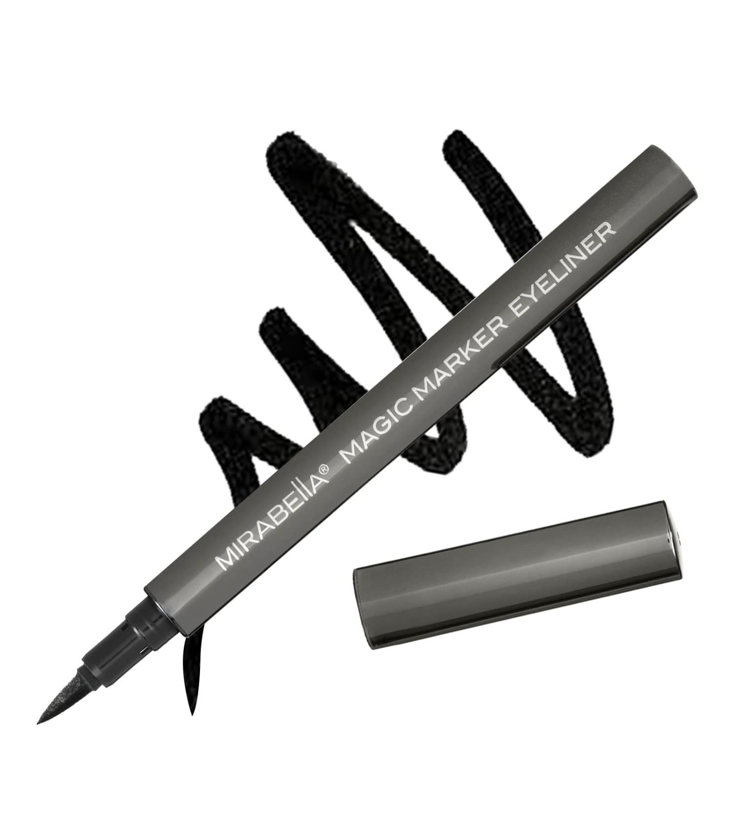 Mirabella Black Magic Marker Liquid Eyeliner - Precise & Long-Lasting Waterproof Formula - Buy Online on GoSupps.com