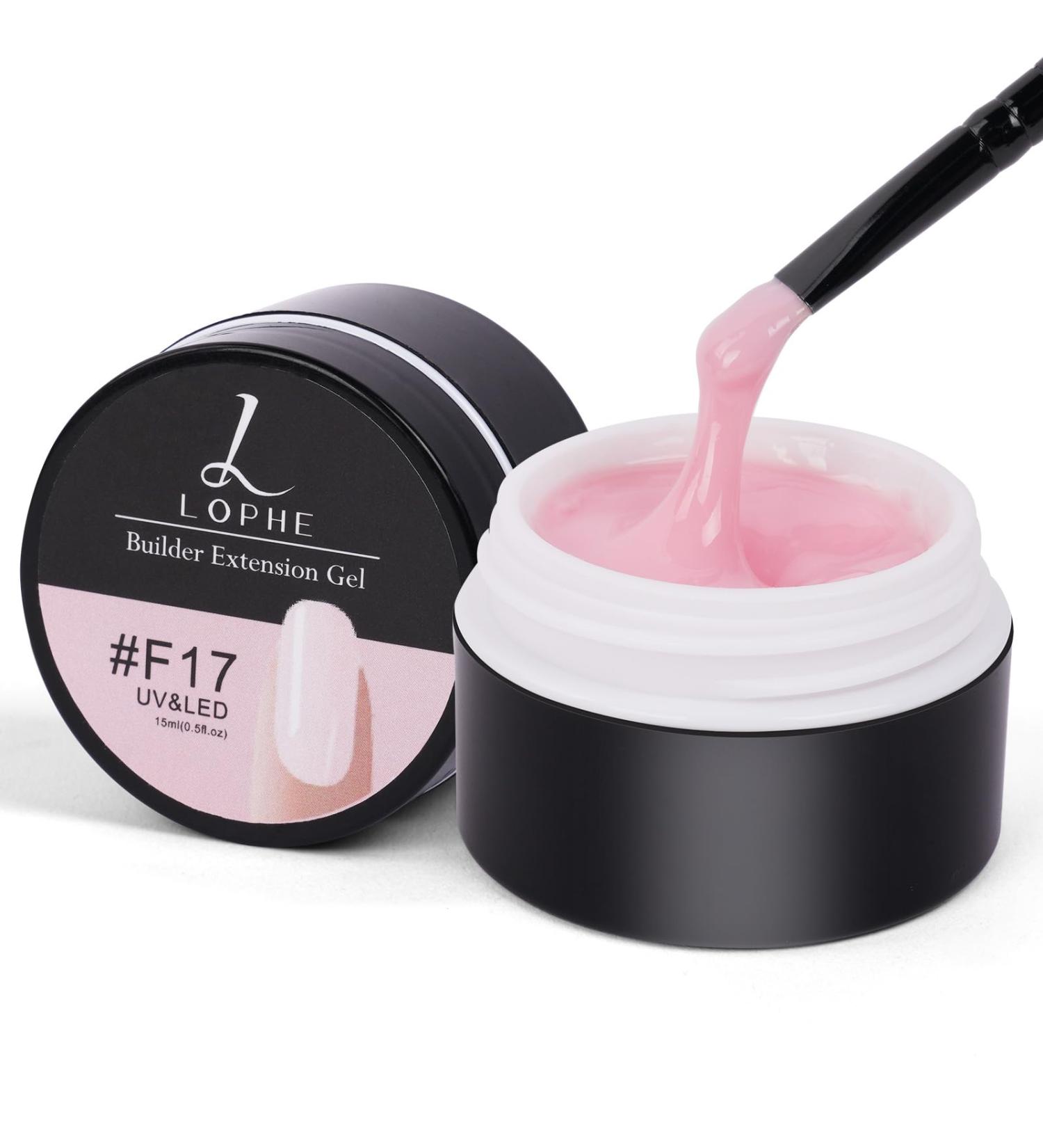 Lophe Advanced Gel for Gel Nails | 15ml UV Nail Extension & Modeling Gel | Nail Art Builder & Sealing Gel for Home & Salon Use - Buy Online on GoSupps.com
