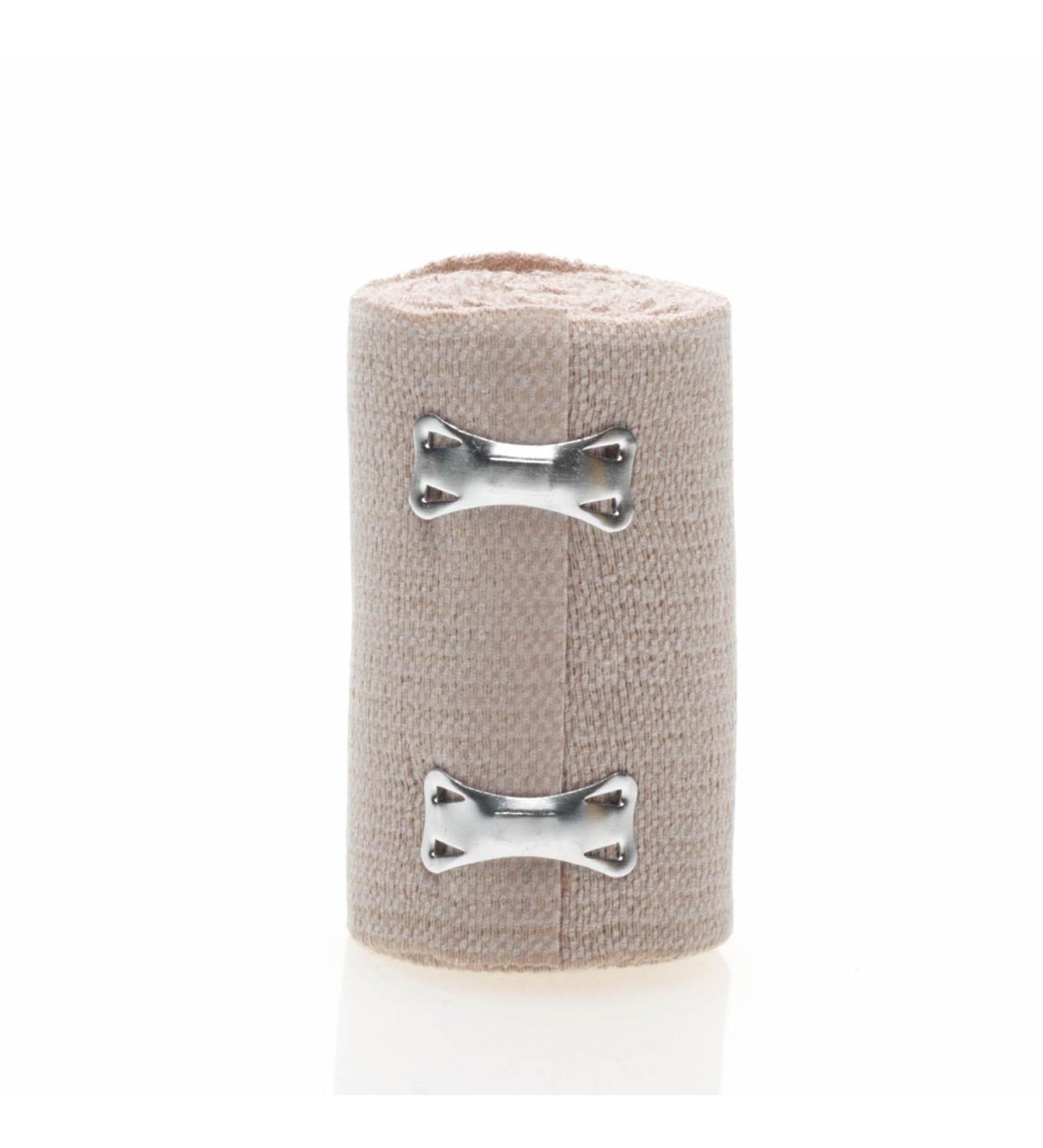 Medline Soft-Wrap Elastic Bandages 3" x 5 yd. with Clips - Your Reliable Partner for Support & Healing 10 Count