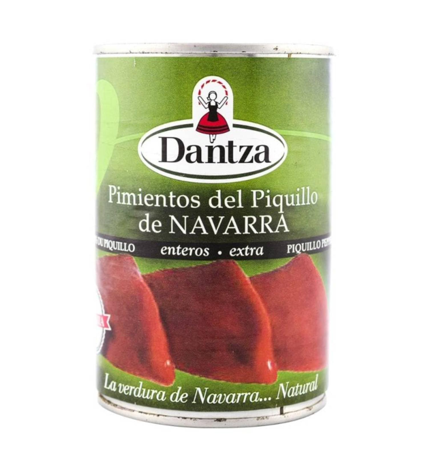 Extra piquillo peppers from Navarre Dantza tin 390 gx 6 boxes
