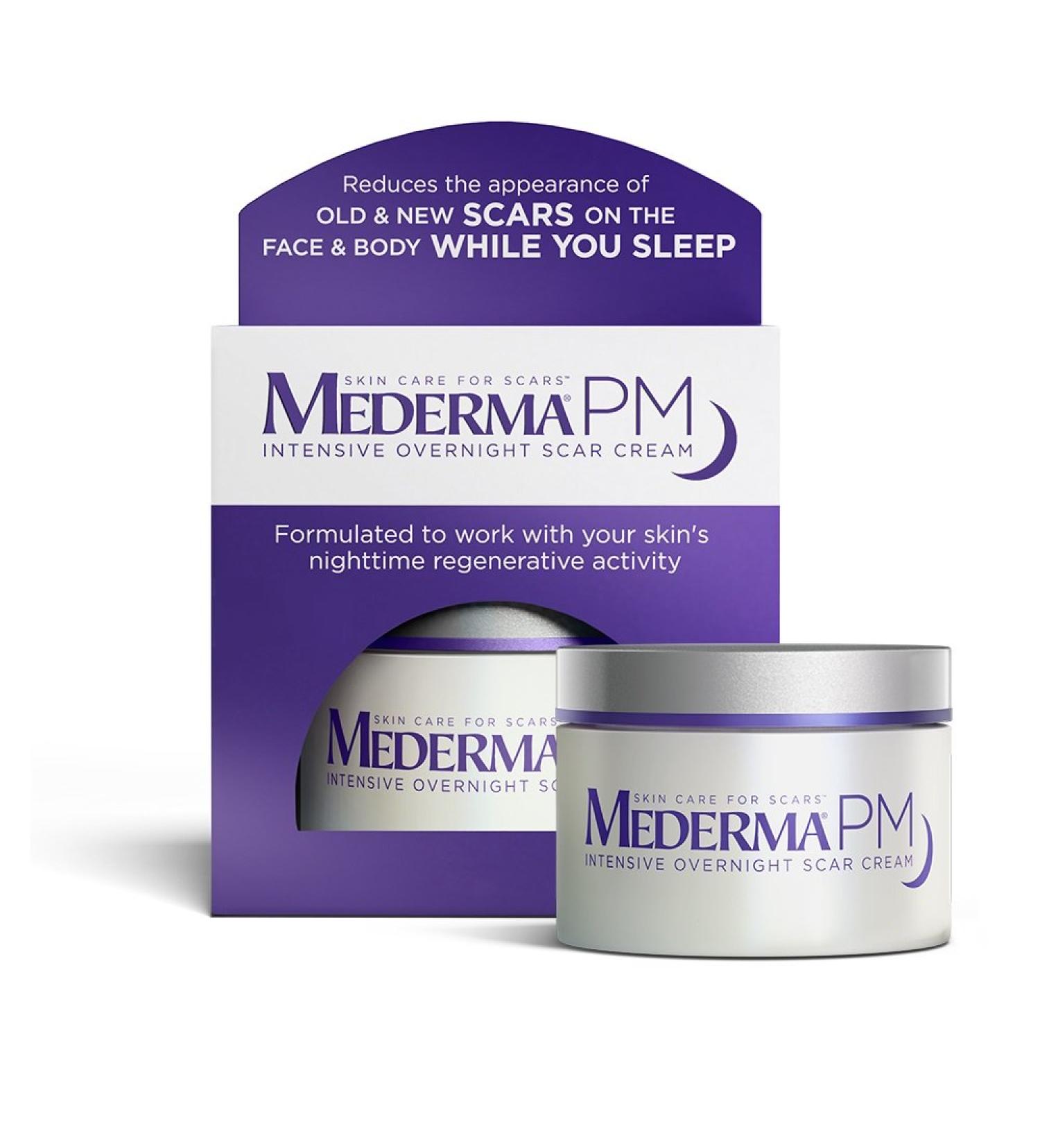 Mederma PM Intensive Overnight Scar Cream - Clinically Proven to Reduce Scars, 1.7 oz - Buy Online on GoSupps.com