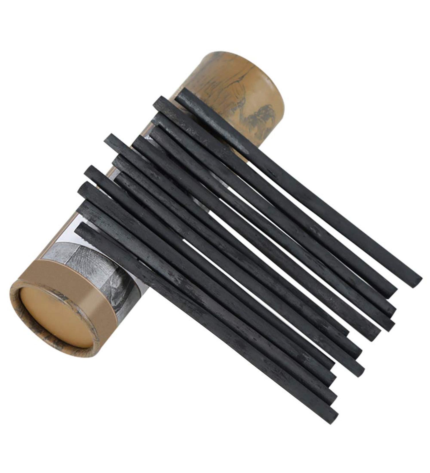 MyLifeUNIT Vine Charcoal Sticks Willow Sketch Charcoal Pencils - Pack of 25 (7-9 MM Dia) - Buy Online on GoSupps.com