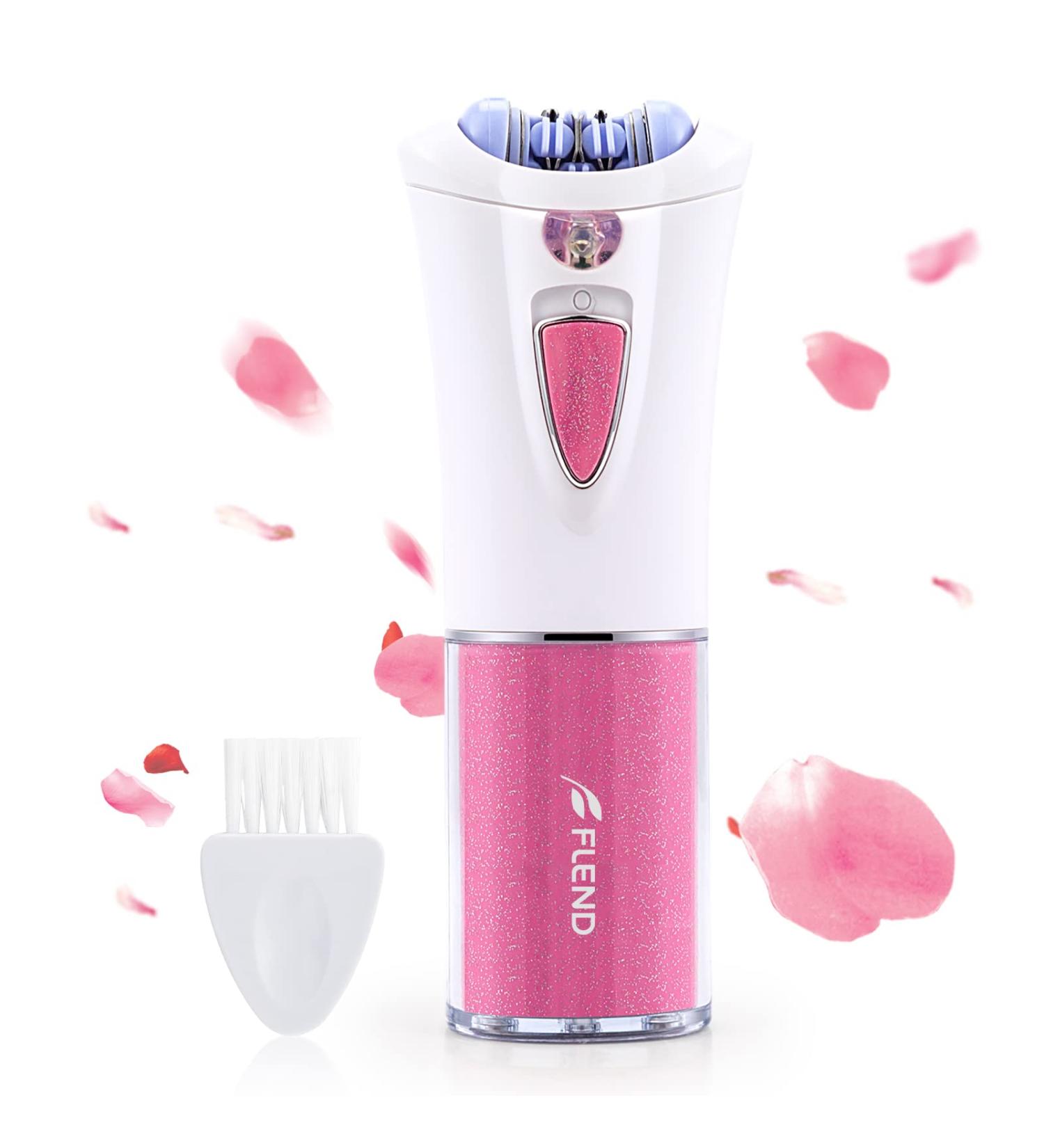 Wireless Face Epilator for Women - Mini Epilator with LED Light & Bikini Trimmer for Body Hair Removal - Buy Online on GoSupps.com