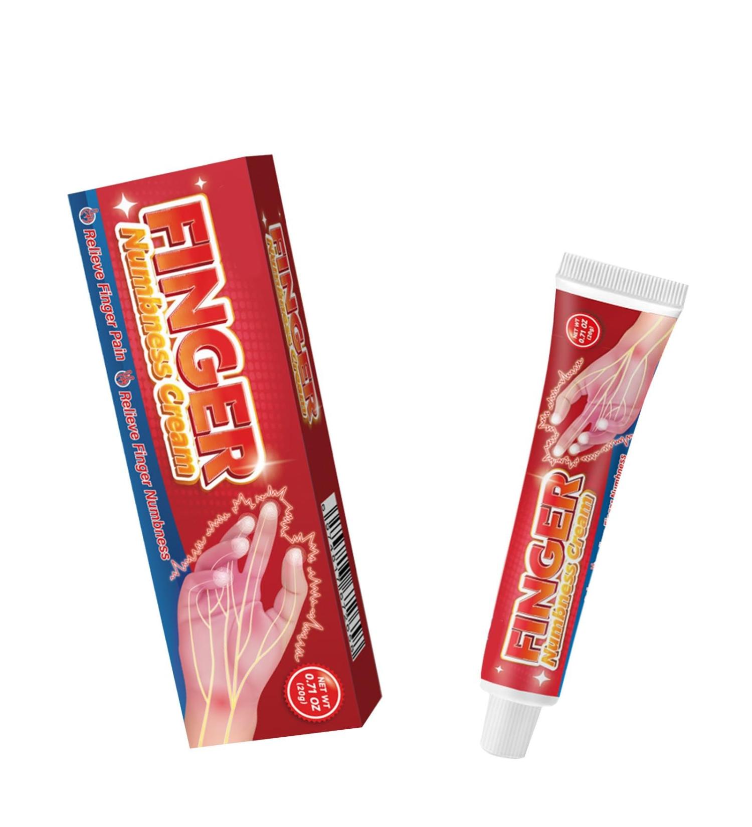 Finger Numbness Relief Topical Cream Hand Care Ointment for Hands and Feet Discomfort Specialized Pain and Numbness Treatment Relieve Finger Numbness - Buy Online on GoSupps.com