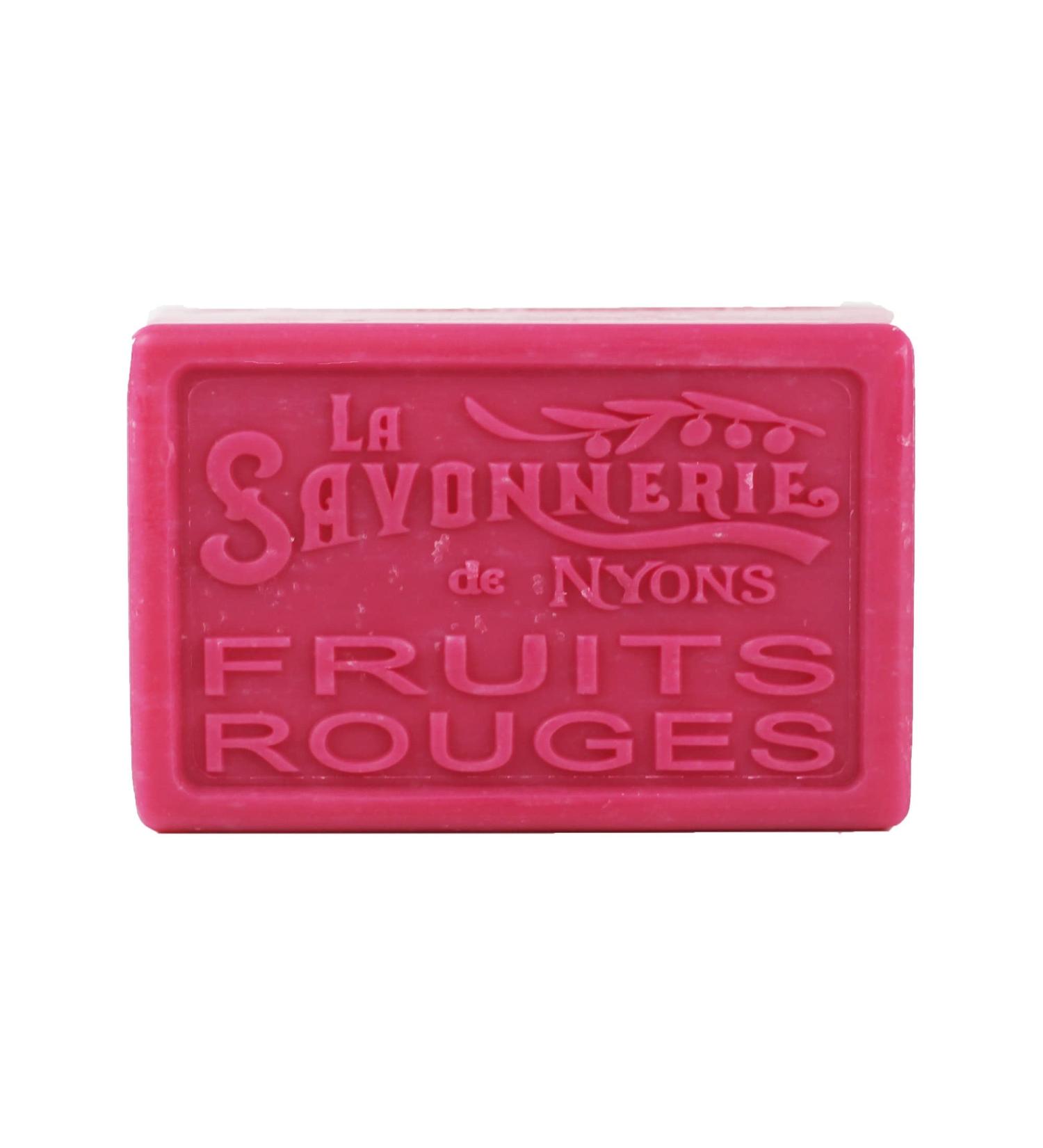La Savonnerie de Nyons Rectangular soap with red berries multicoloured 100 g