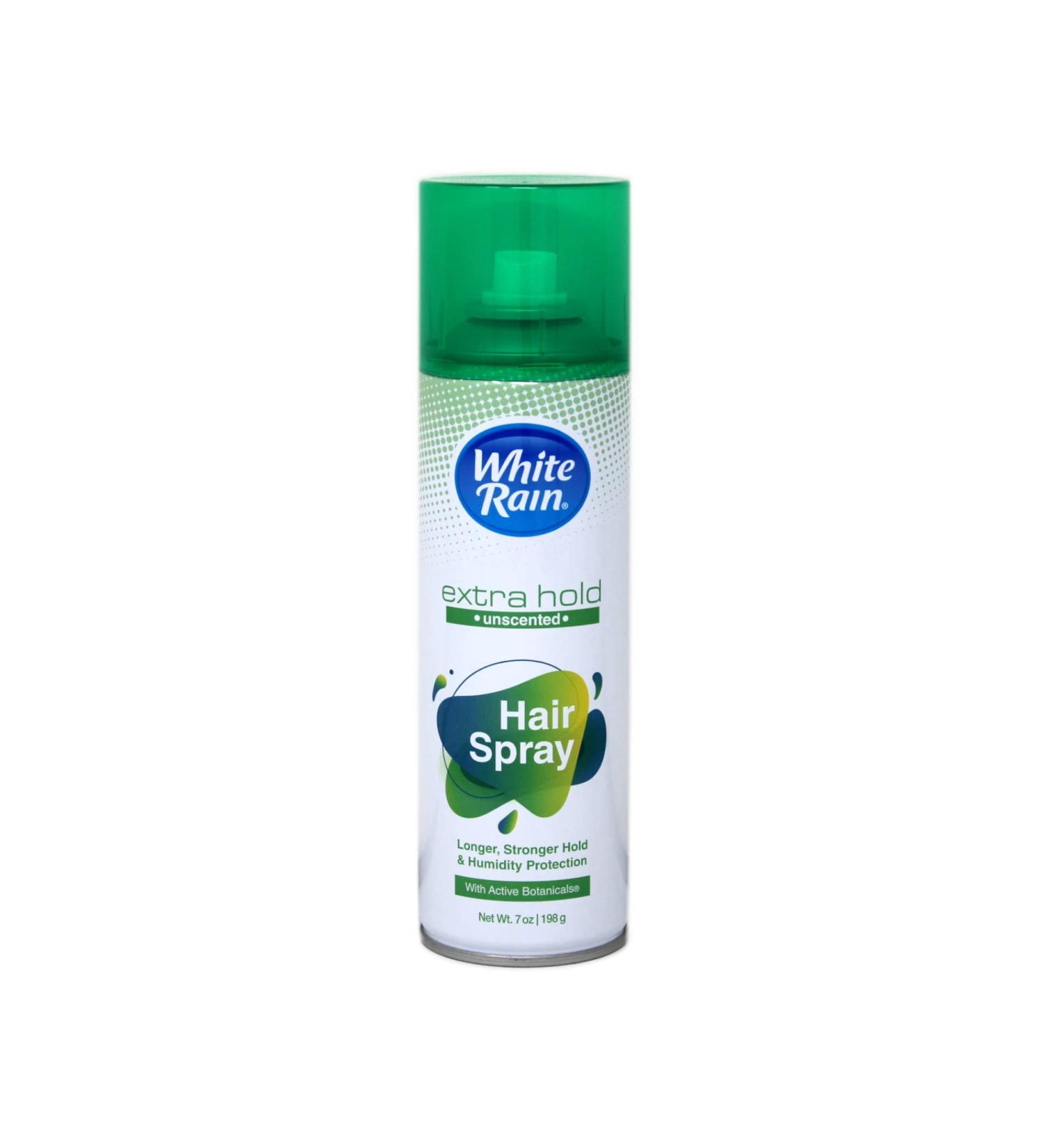 White Rain Aerosol Hairspray Unscented Extra Hold 7 Ounce - Buy Online on GoSupps.com