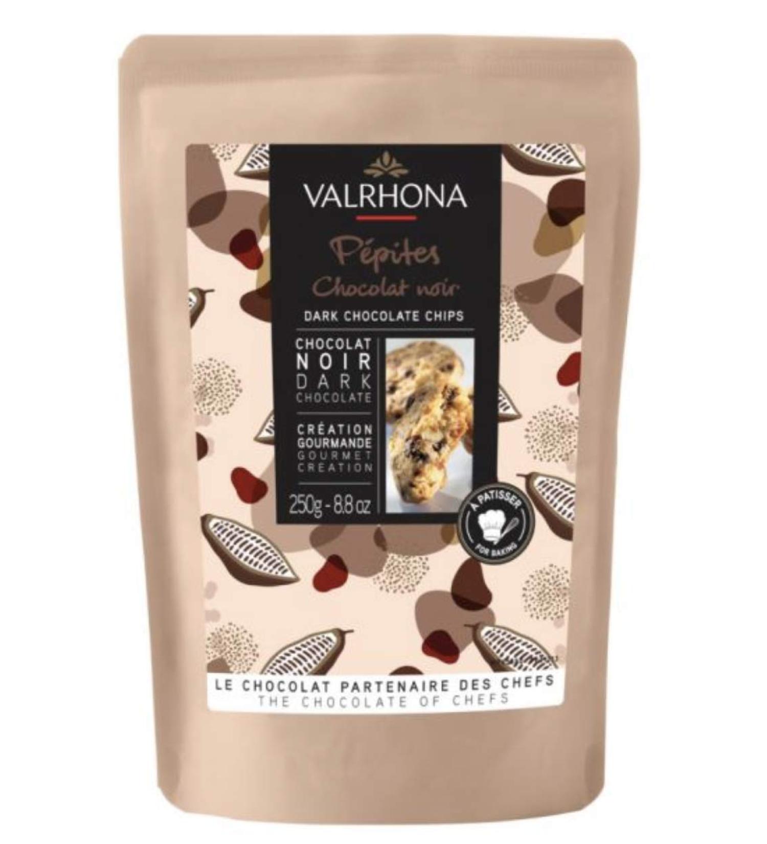 Dark Chocolate Chips 52% - Valrhona 250g
