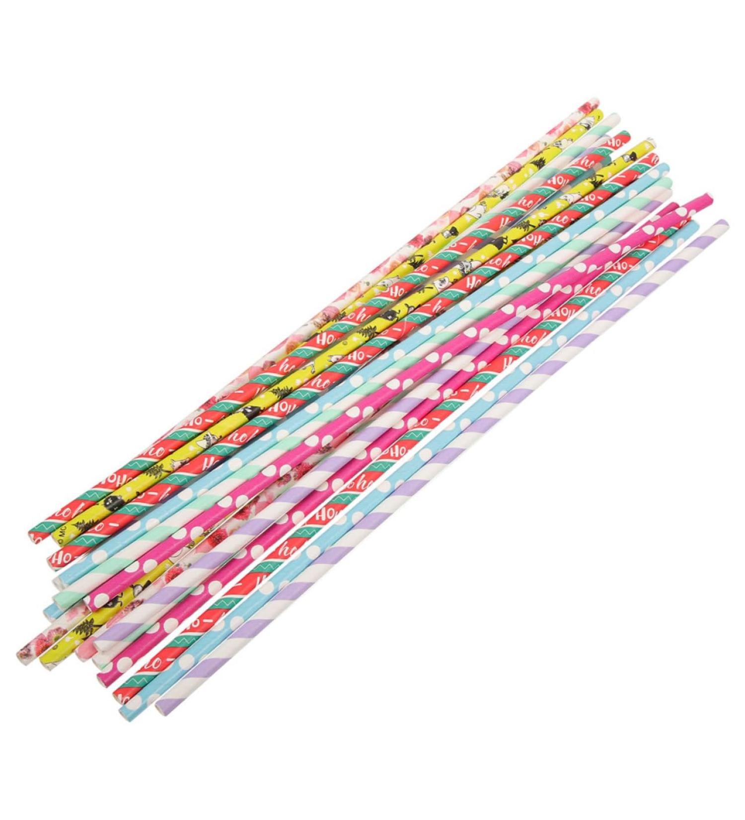 BESTonZON 100pcs Marshmallow Stick Chocolate Candy Lollipops Candy Bars Lollipop Sticks Marshmallow Holder Sticks Marshmallow Packing Sticks Manual Stirring Rod Paper Bracket Multipurpose - Buy Online on GoSupps.com